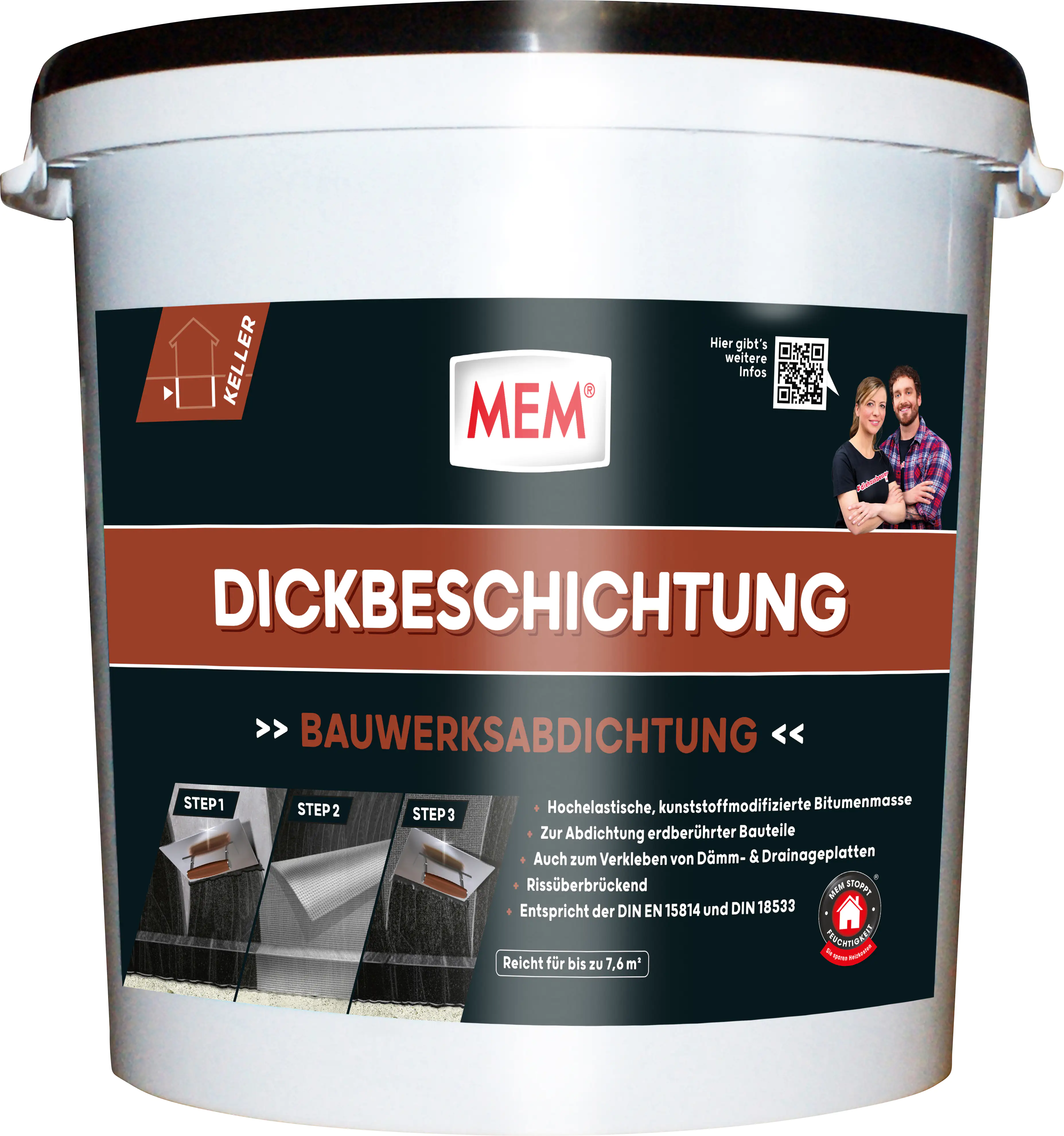 MEM Bitumen Dickbeschichtung 28 l
