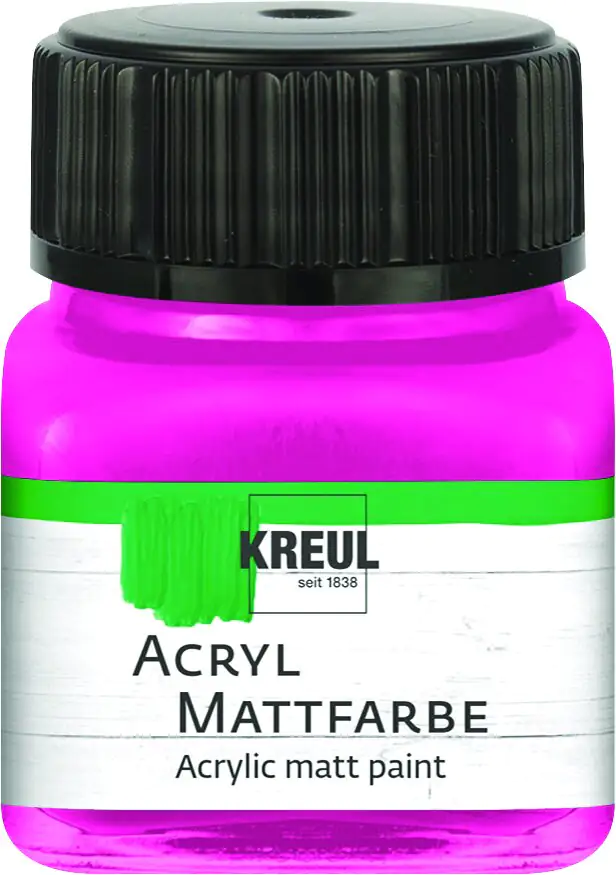 Kreul Acryl Mattfarbe pink 20 ml