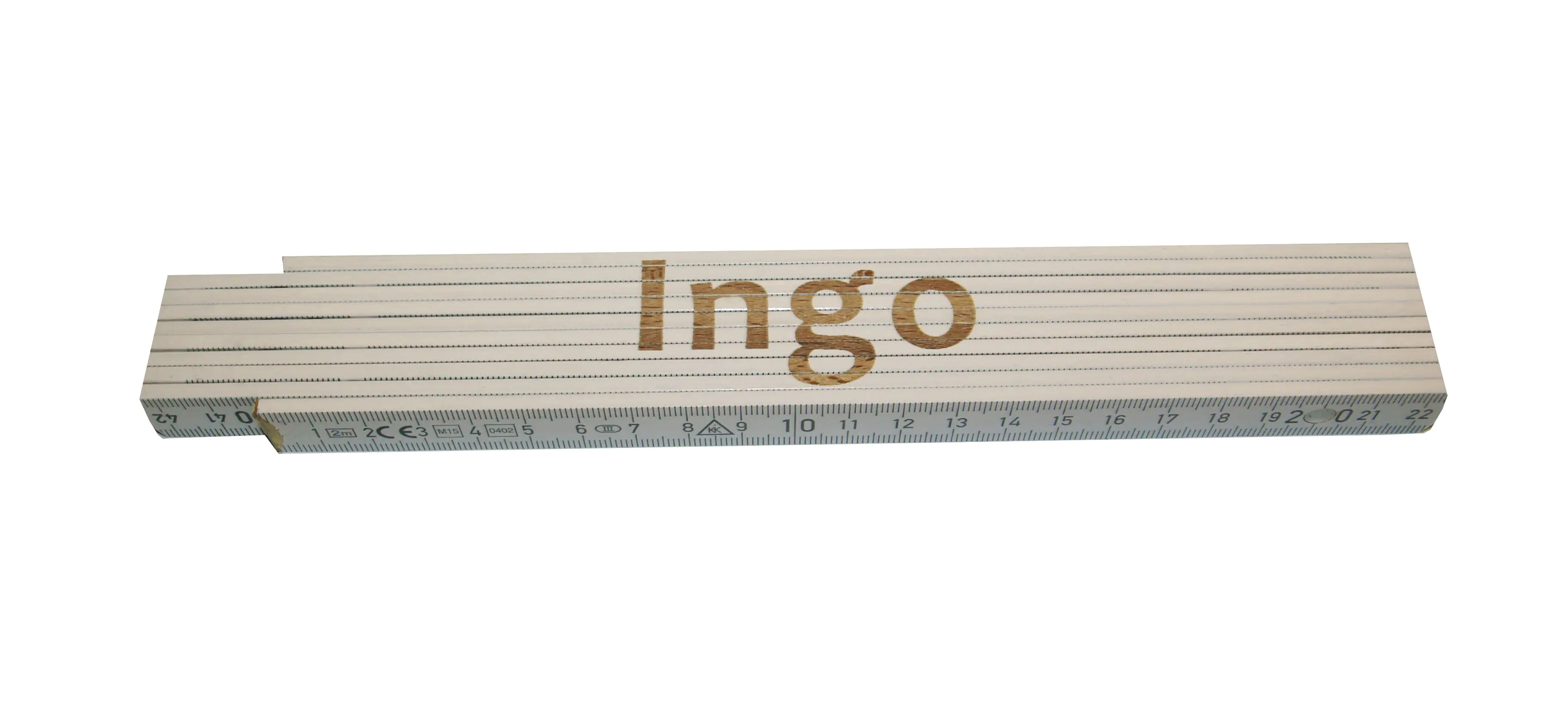 Zollstock Ingo 2 m weiß