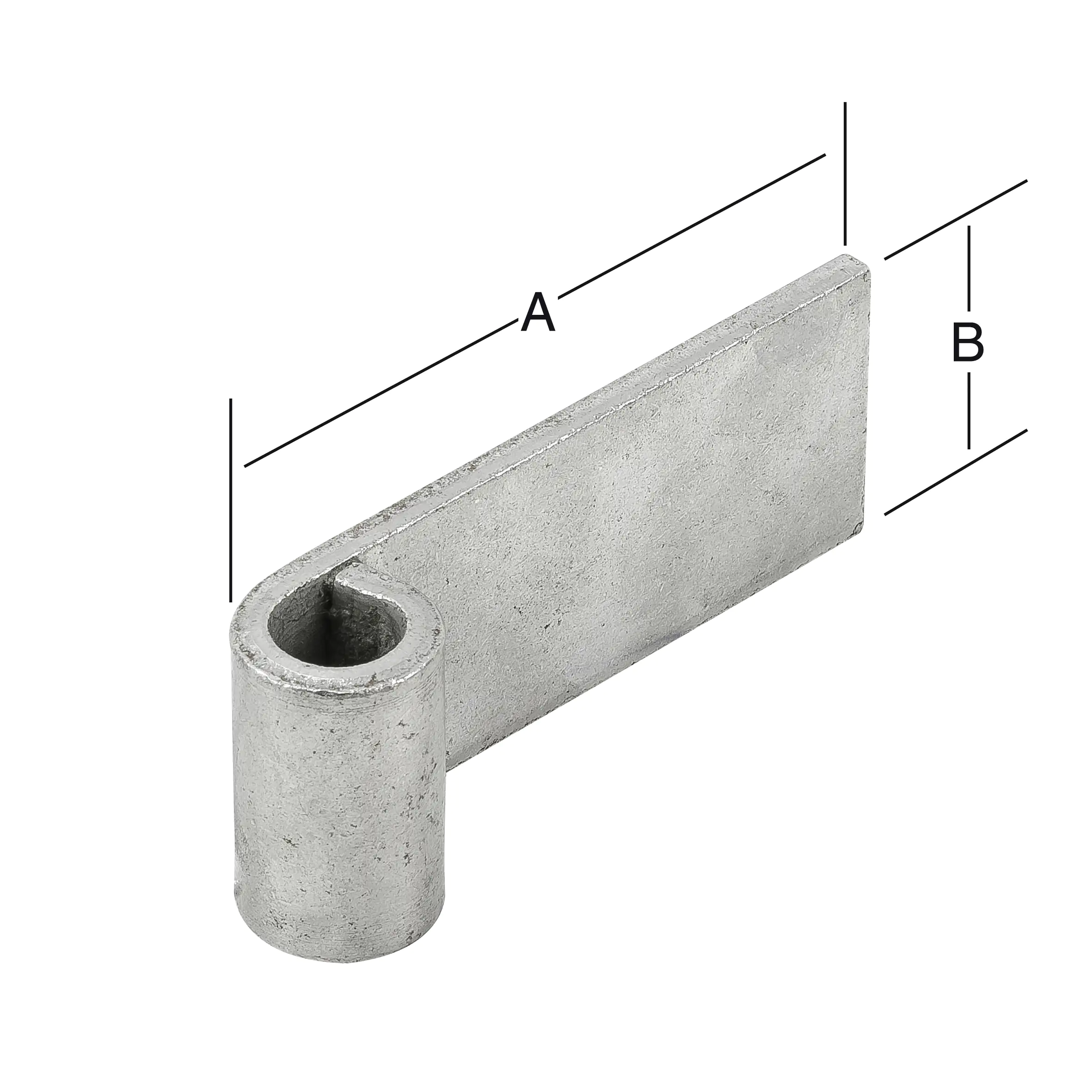 Vormann Anschweißbänder 100 x 45 x 16 mm Vormann Anschweißbänder 100 x 45 x 16 mm