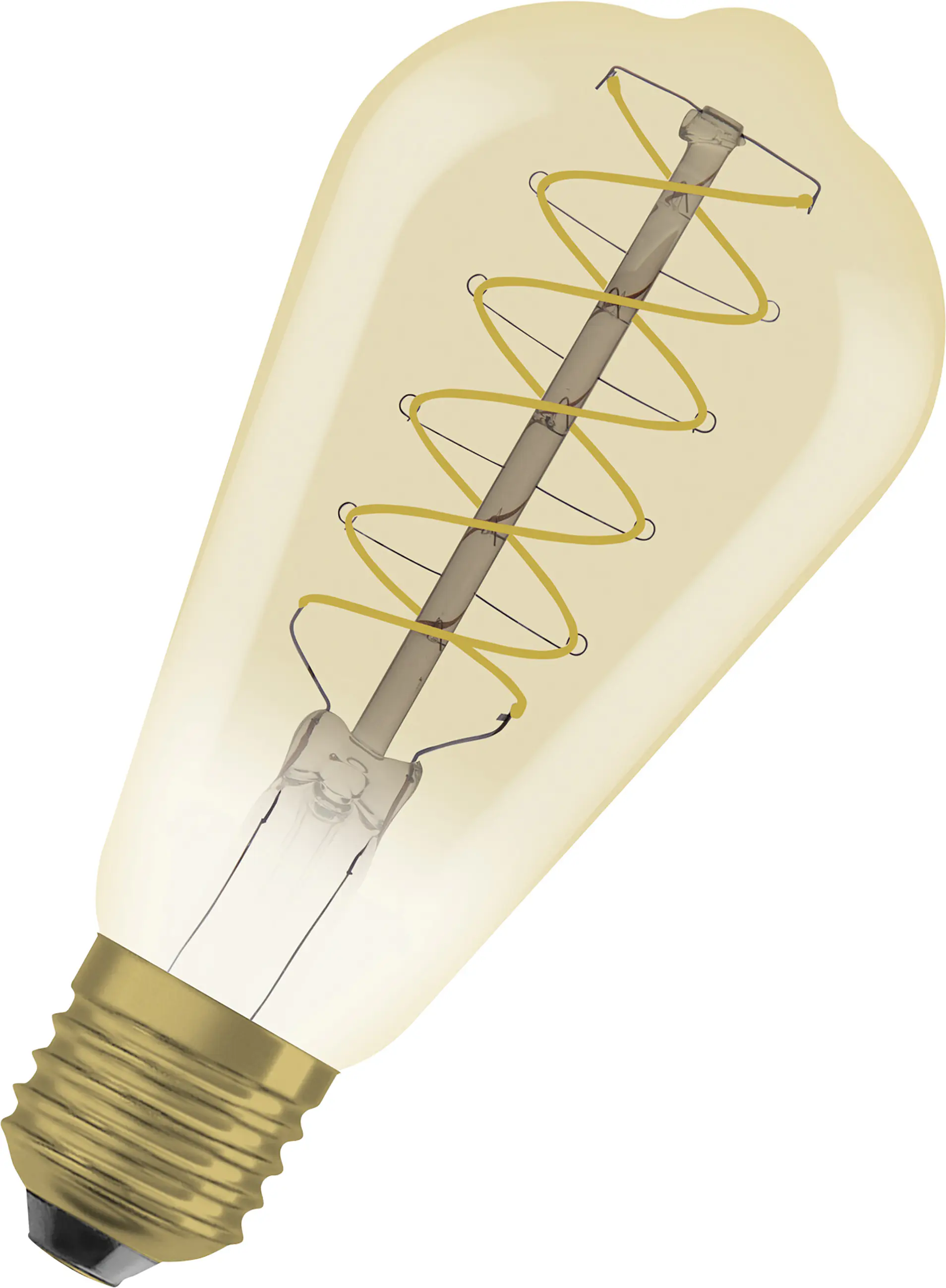 Osram LED Leuchtmittel E27 2er Pack Vintage Edison 4,8W Gold dimmbar warmweiß Osram LED Leuchtmittel E27 2er Pack Vintage Edison 4,8W Gold dimmbar warmweiß