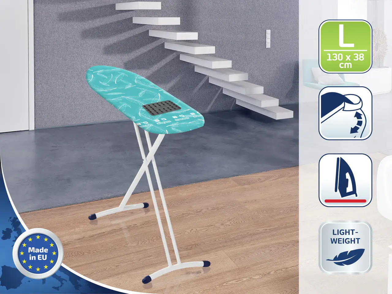 Leifheit Bügeltisch AirBoard L Solid Shoulder