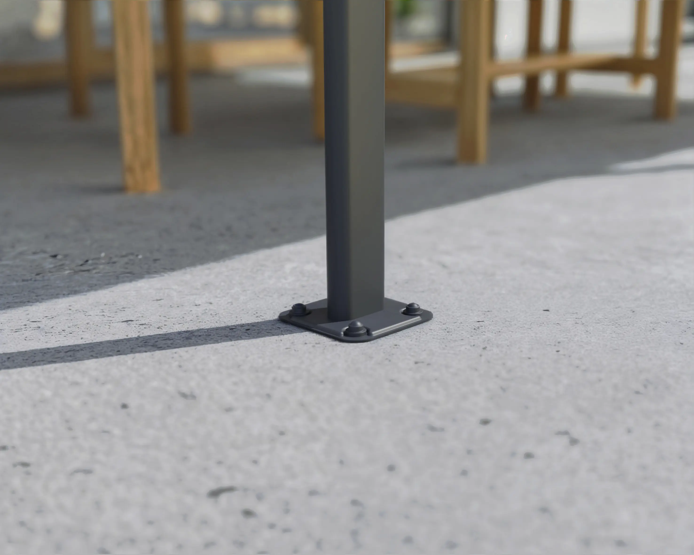 Canopia Terrassenüberdachung Sierra Cabrio 314 x 295 cm grau 