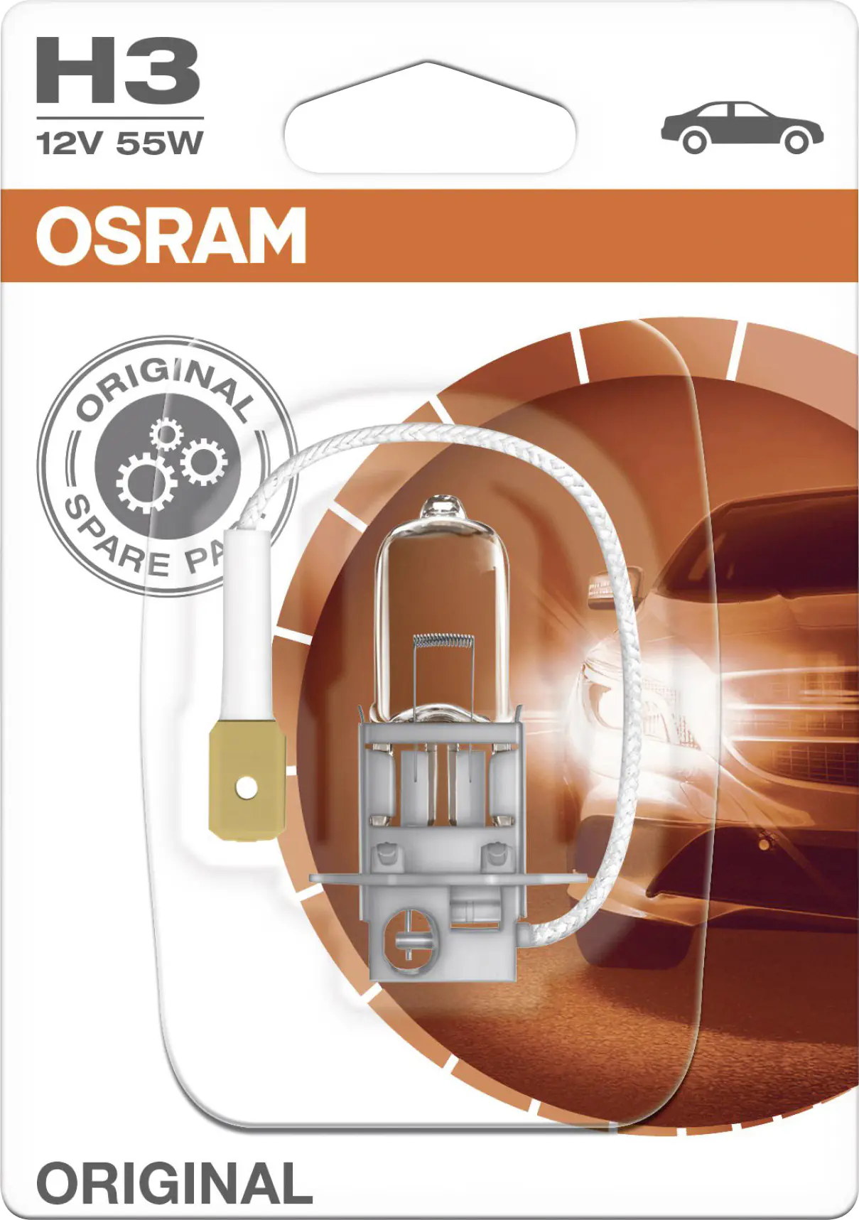 Osram Halogenlampe H3 12V 55W