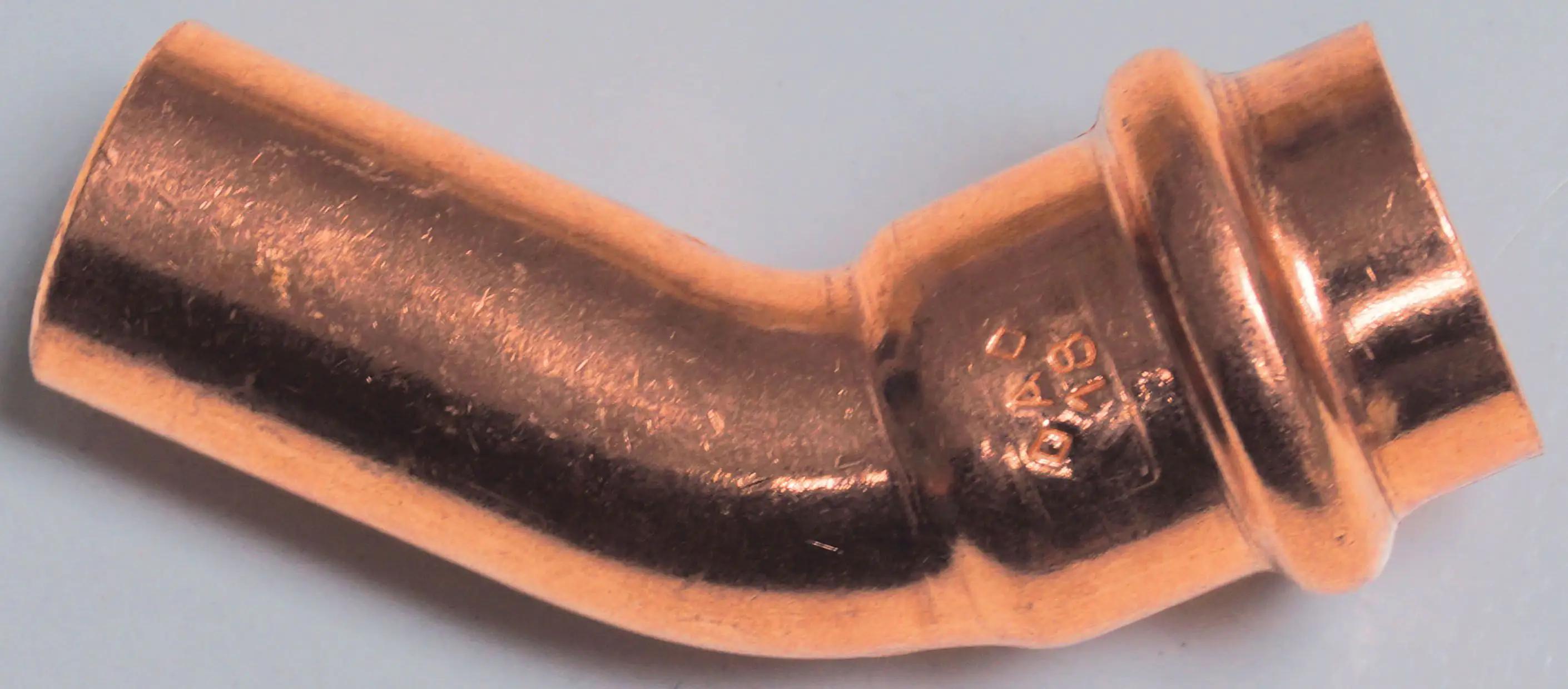 Cornat Press-Bogen 45° Kupfer, ø 18 mm