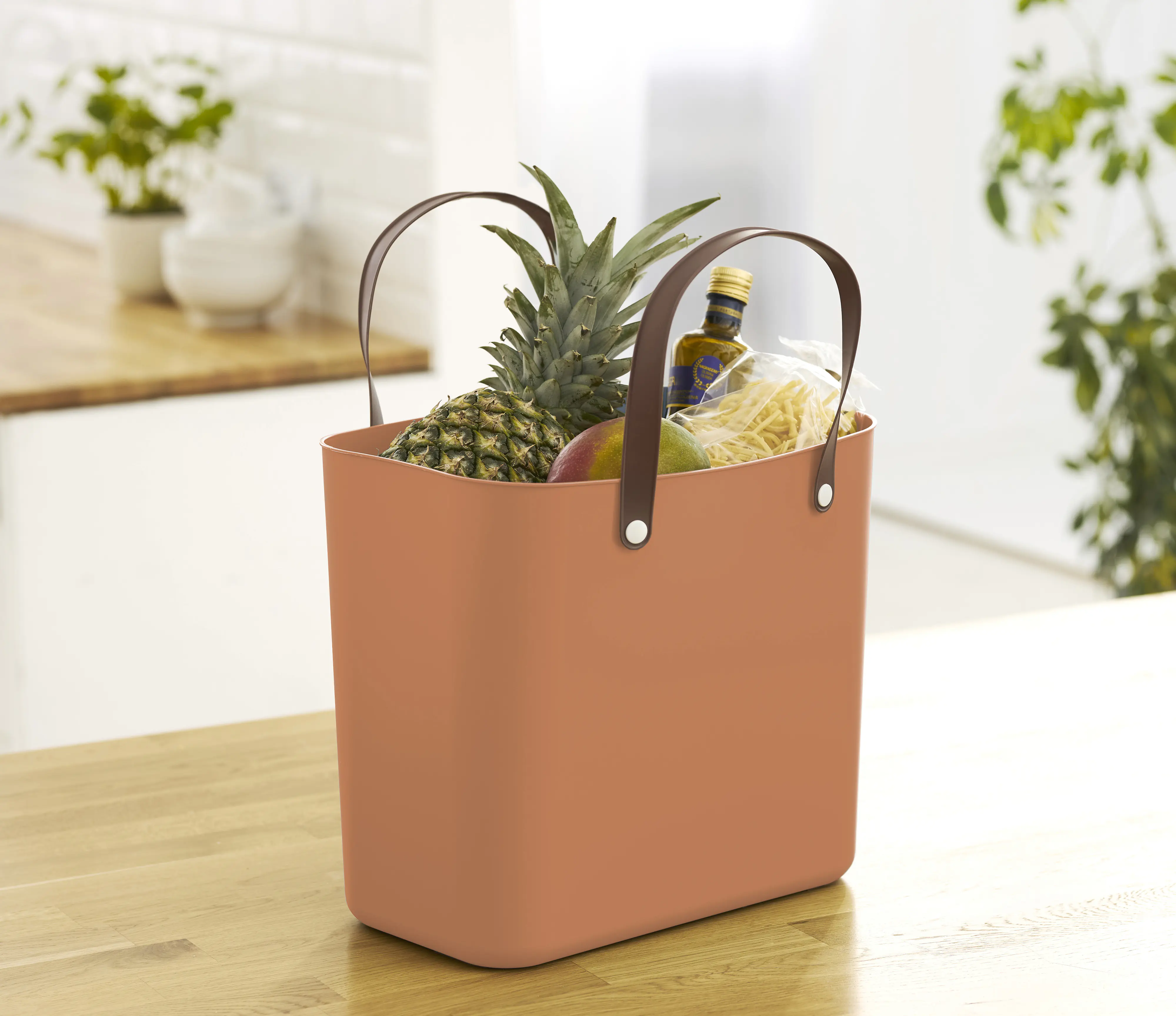 Rotho Einkaufstasche Albula 25 L coral clay 