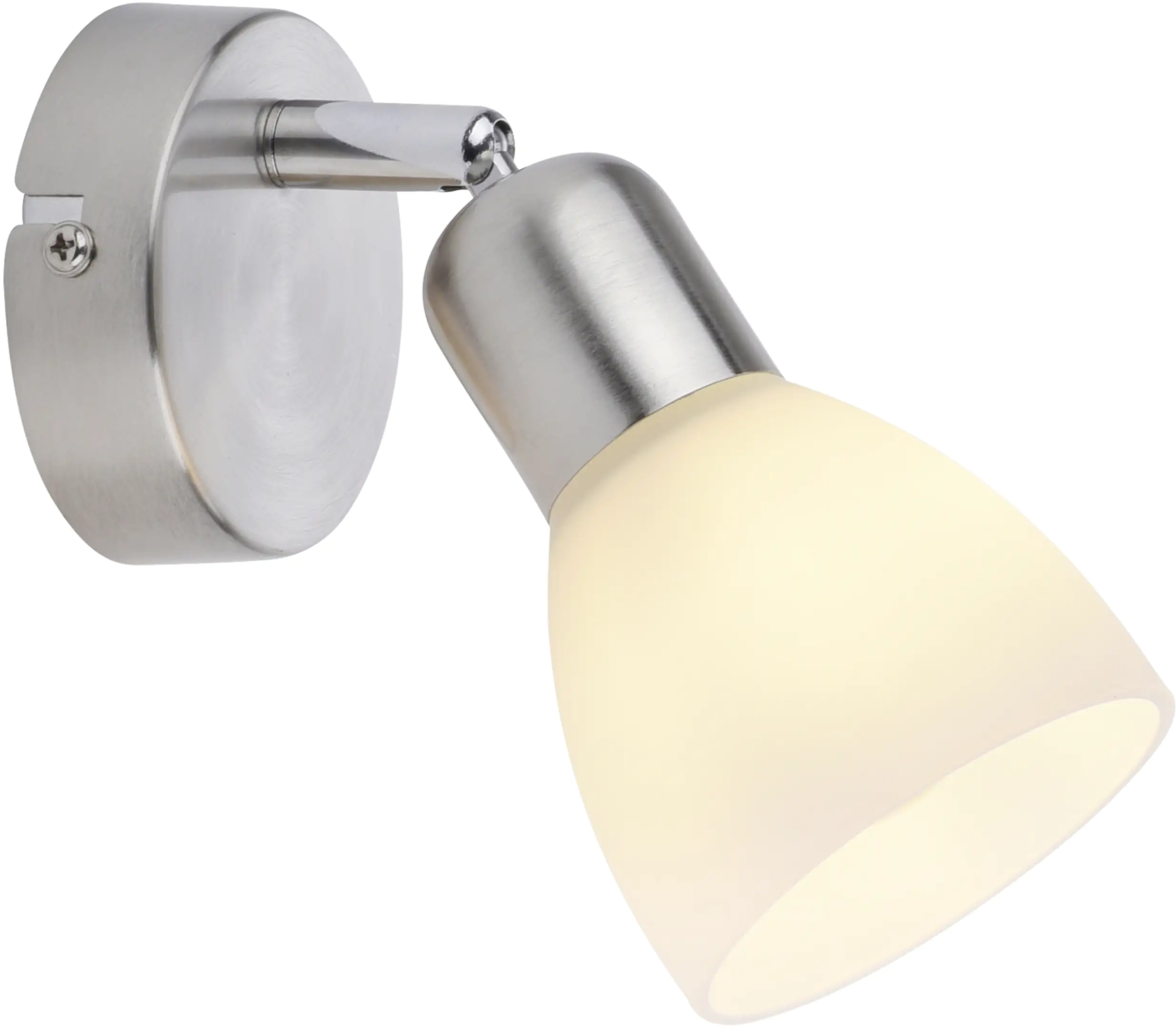 JustLight 1er Spot Karo stahl-weiß 14 x 8 cm E14, max. 40 W JustLight 1er Spot Karo stahl-weiß 14 x 8 cm E14, max. 40 W