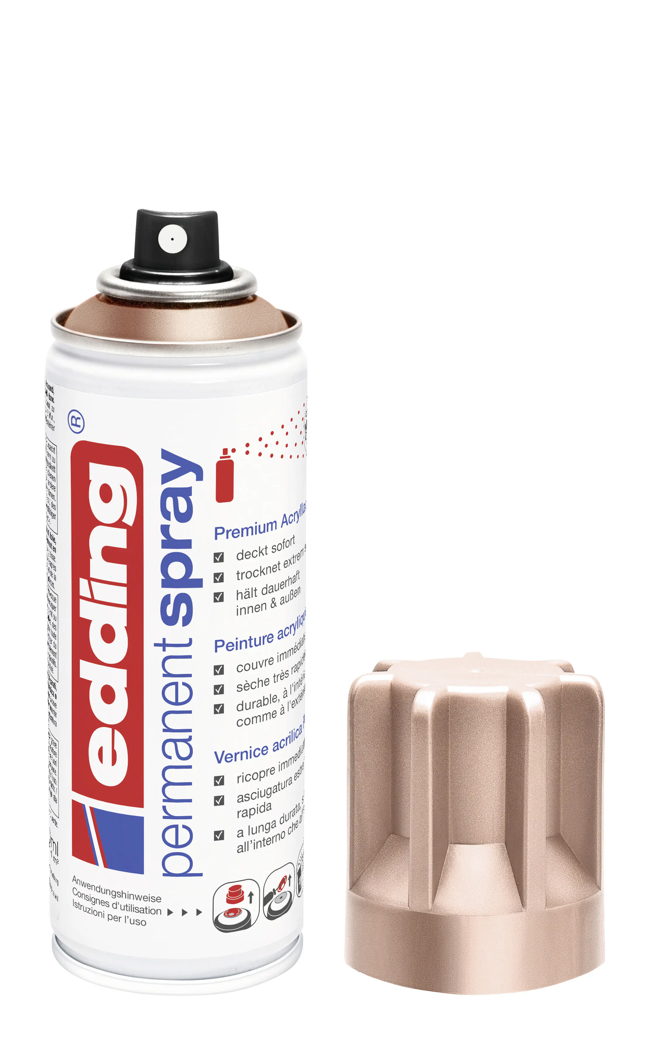 Edding 5200 Permanentspray 200 ml rose gold