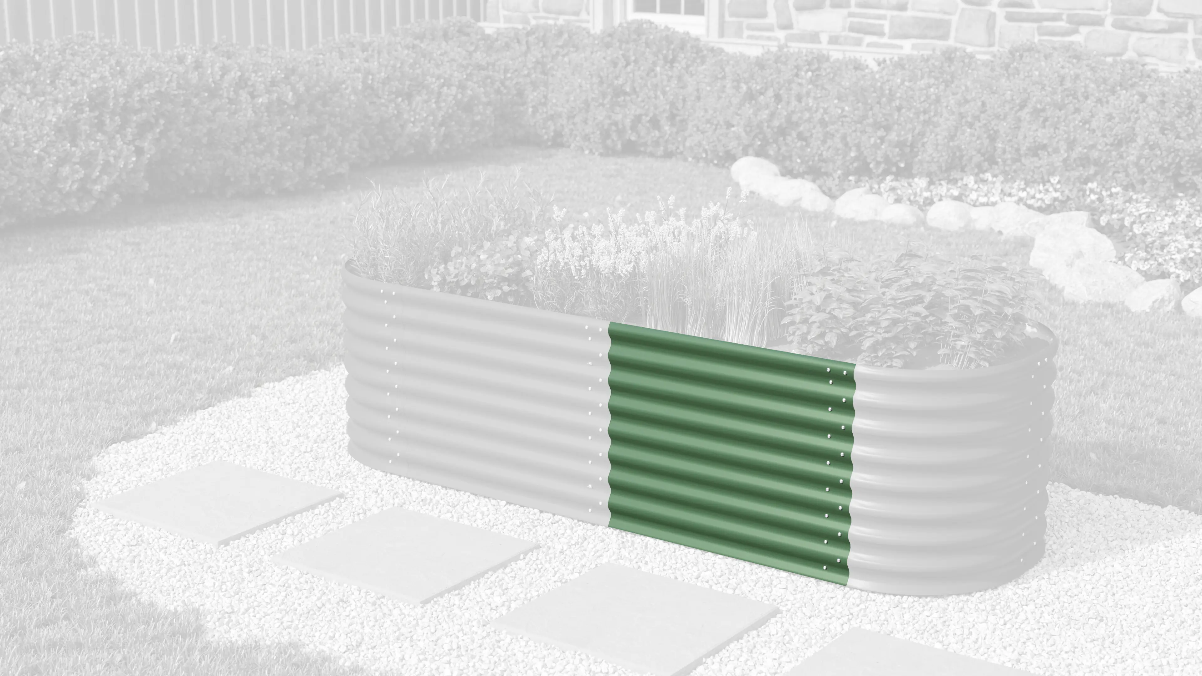 Vitavia Erweiterung Stretched zu Hochbeet 630 80 x 63 cm seegras