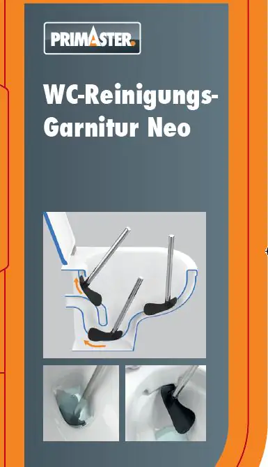 Primaster Toilettenreinigungs-Garnitur weiß Neo