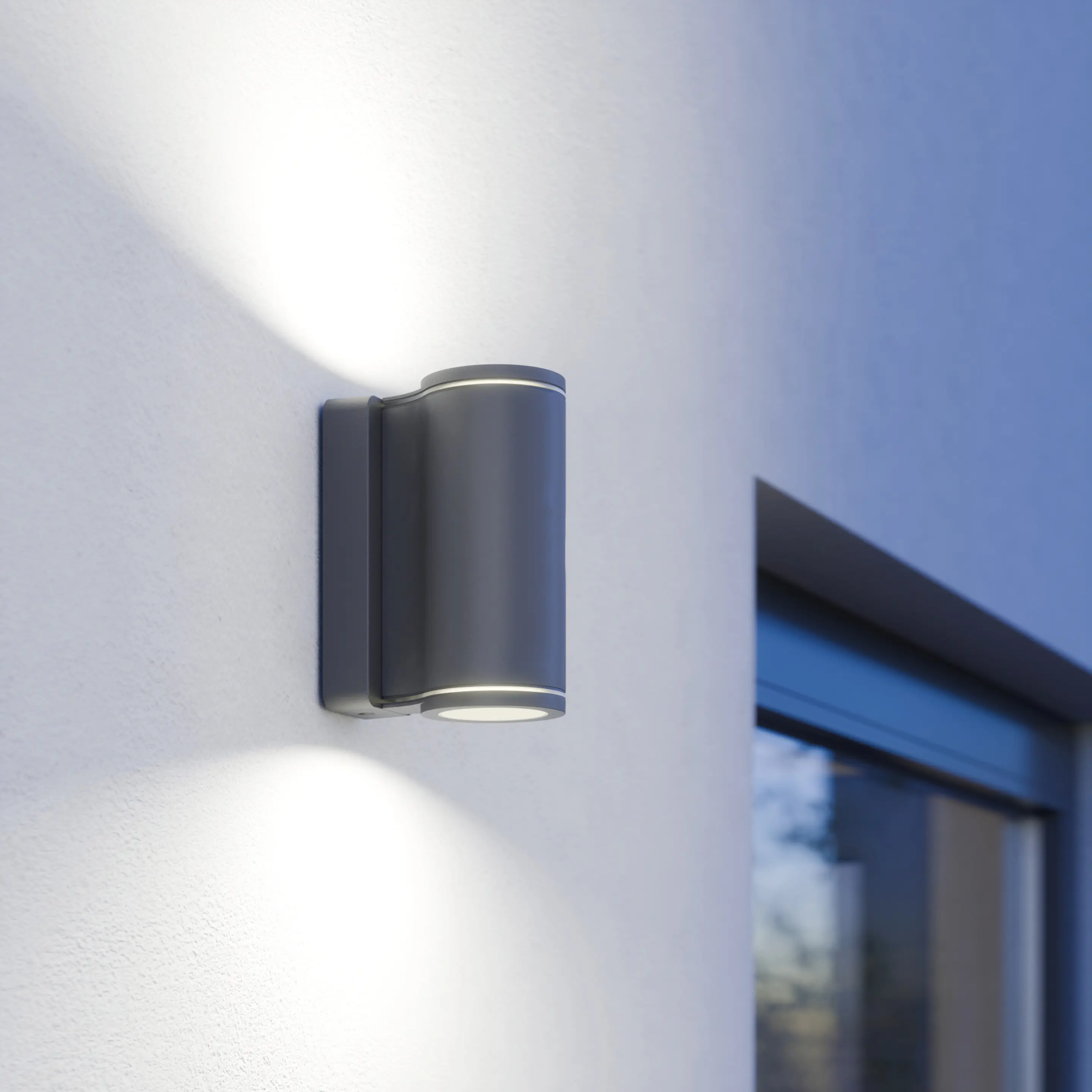 Steinel LED Außenleuchte L 940 warmweiß anthrazit
