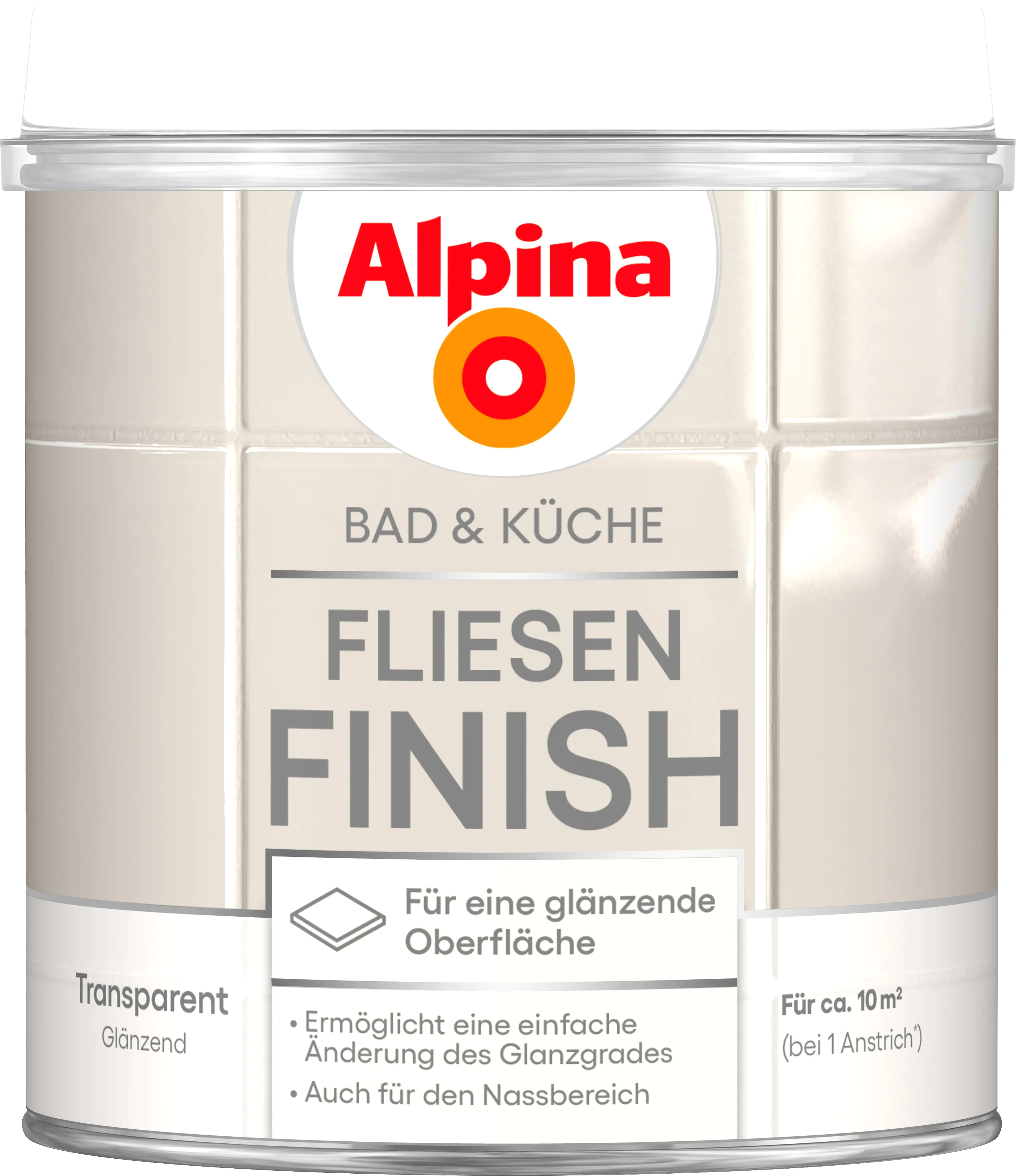 Alpina Küche & Badezimmer Fliesen-Finish 2K 750 ml Alpina Küche & Badezimmer Fliesen-Finish 2K 750 ml