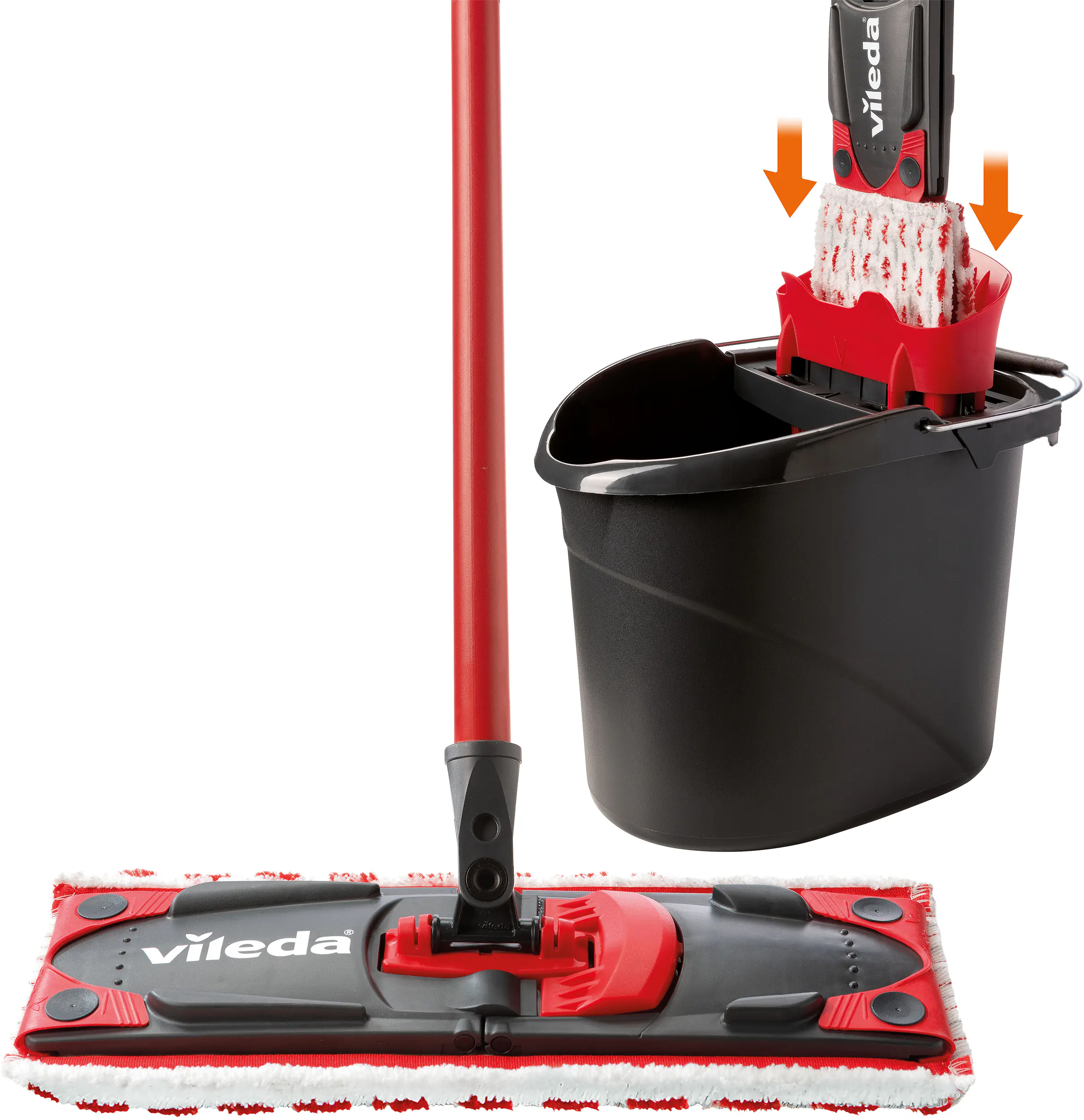 Vileda Bodenwischer Komplett-Set Ultramax 2in1 Microfibre  Vileda Bodenwischer Komplett-Set Ultramax 2in1 Microfibre