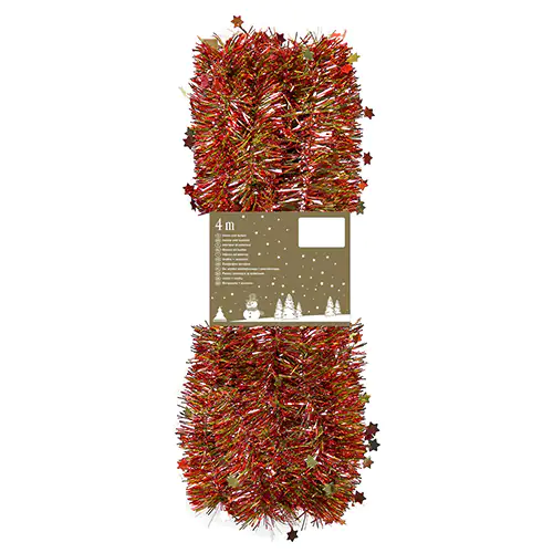 Sternchengirlande rotgold 4 Meter