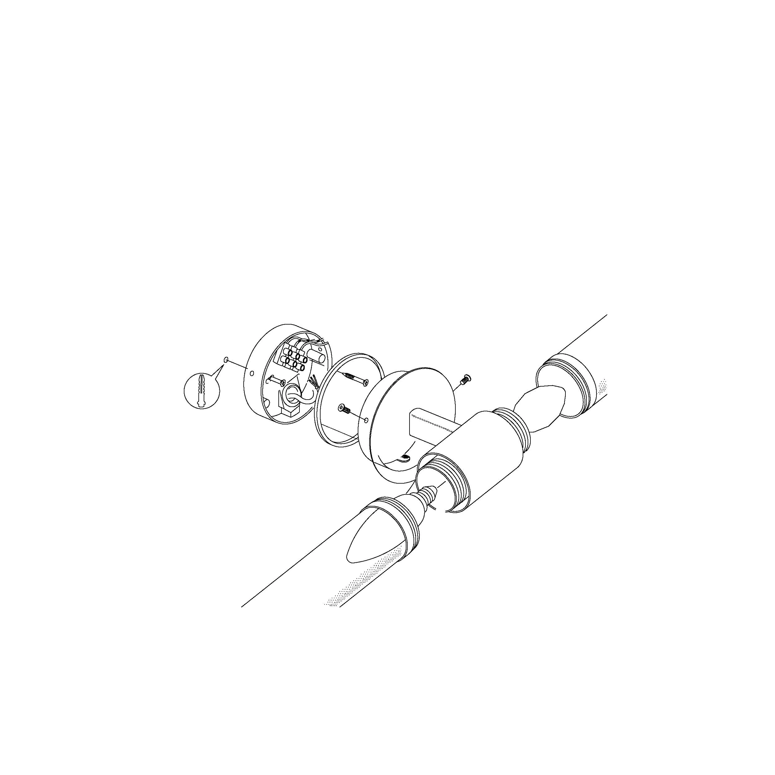 Eglo Bad-Wandleuchte Palmera nickel matt weiß opal