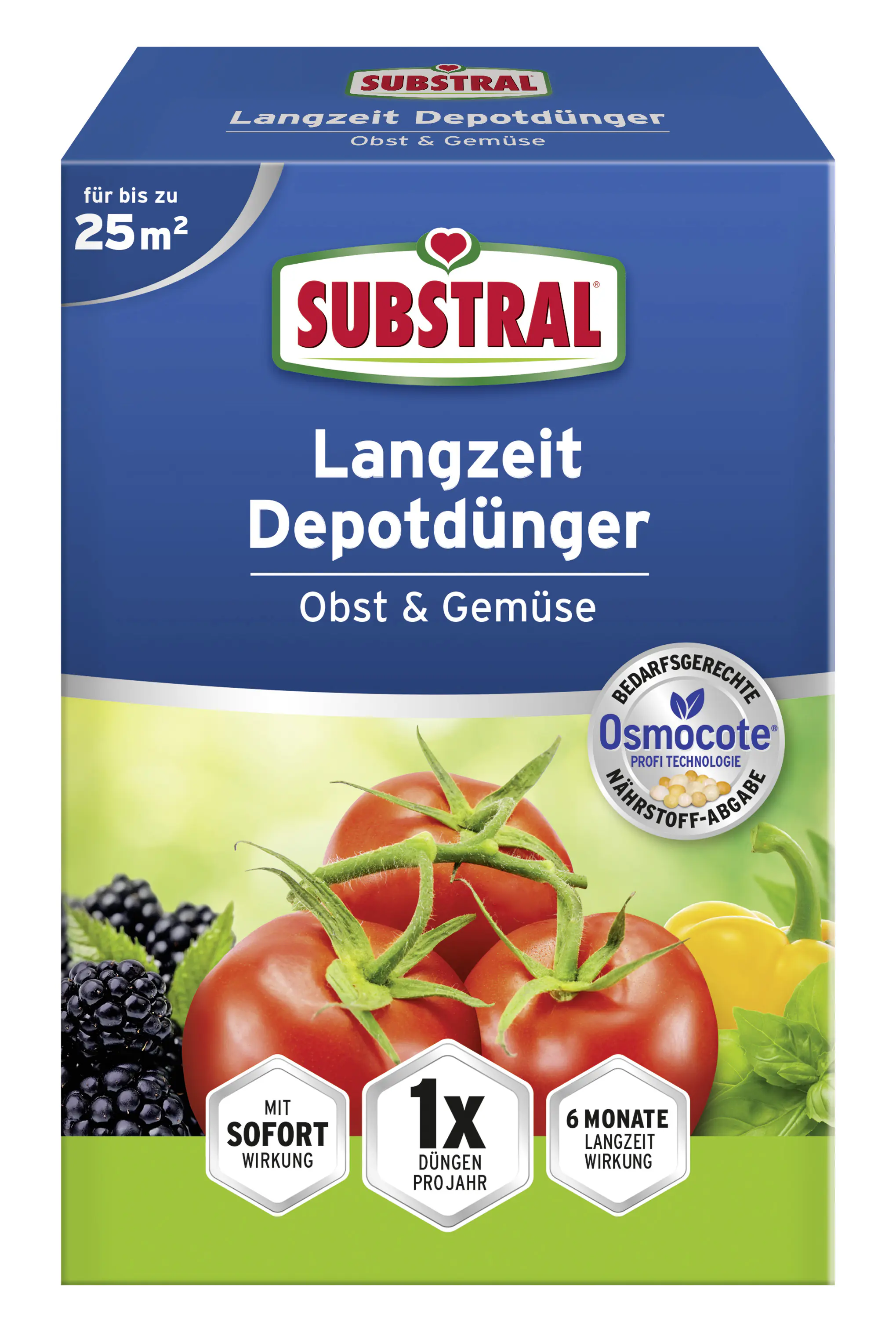 Substral Langezeit Depotdünger Obst & Gemüse 750 g