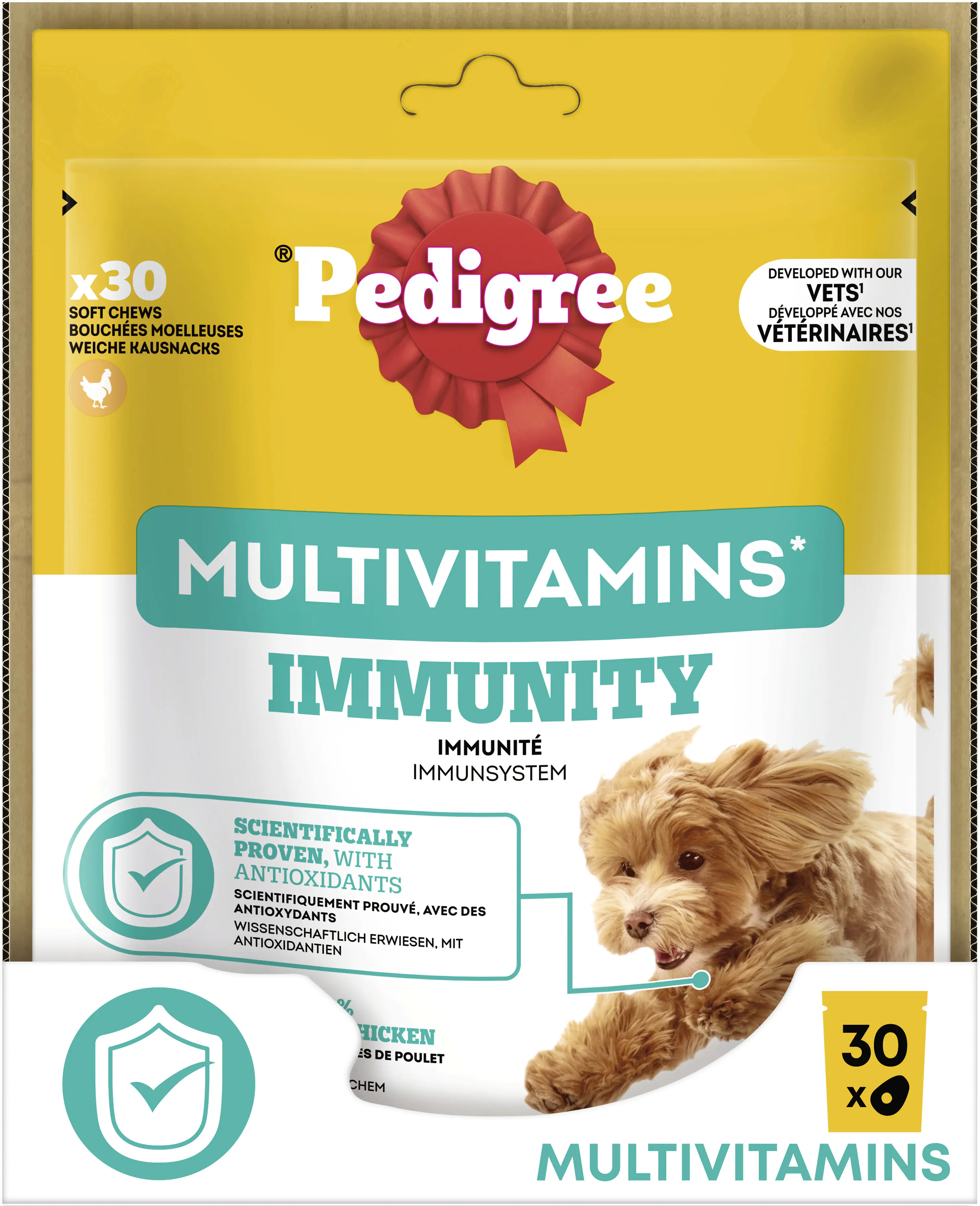 Pedigree Immunity Hundeleckerli 180 g Huhn