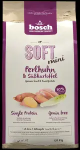 4015598018517 Bosch HPC Soft Mini Perlhuhn & Süßkartoffel 1 kg