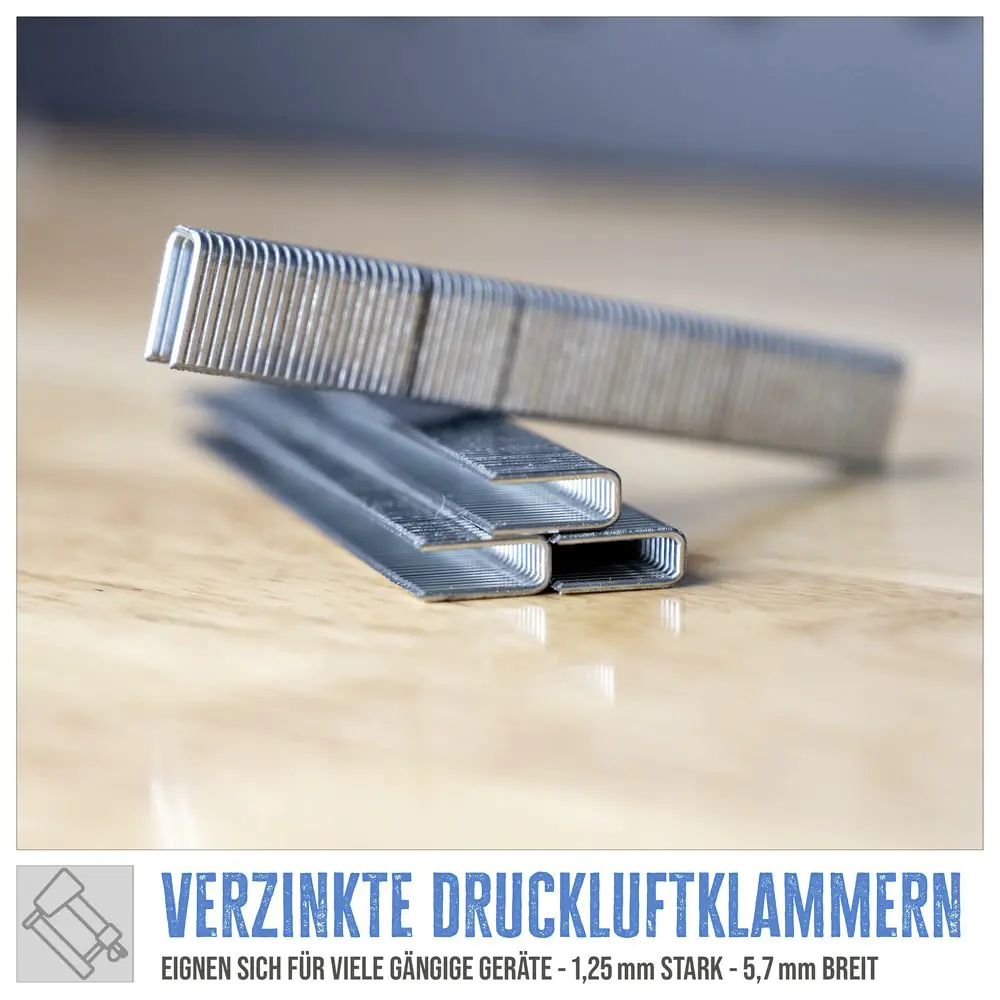 Güde Klammern für Drucklufttacker 40 mm 2500 Stück KN 40