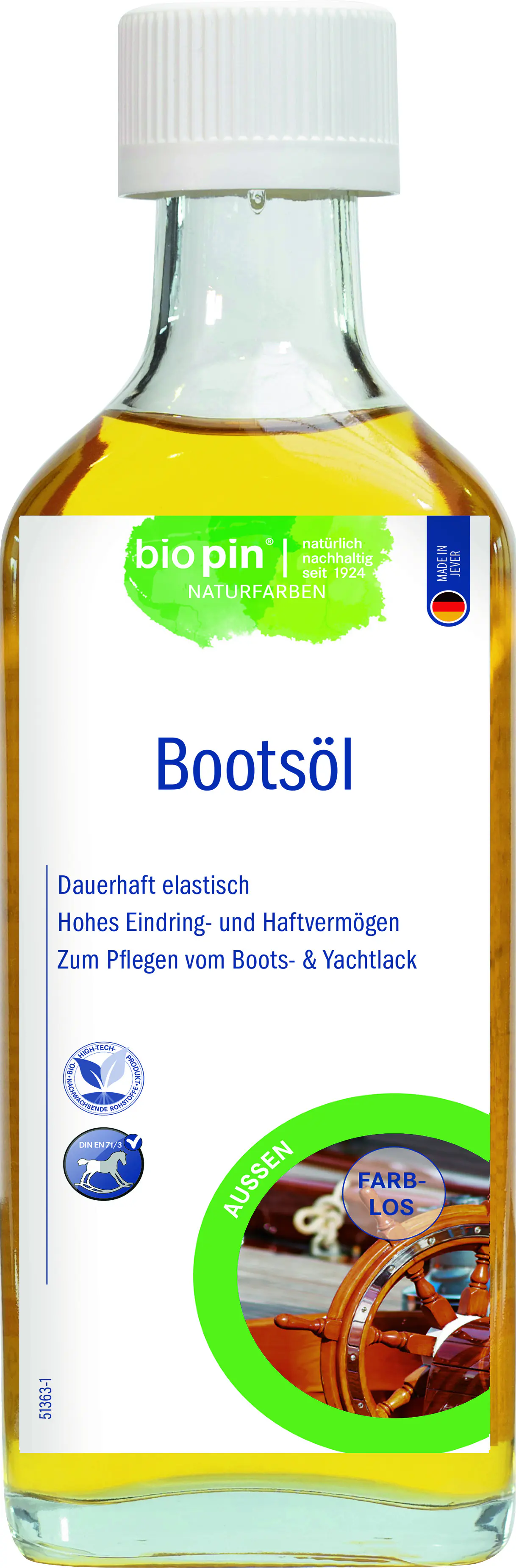 Biopin Bootsöl 250 ml farblos Biopin Bootsöl 250 ml farblos