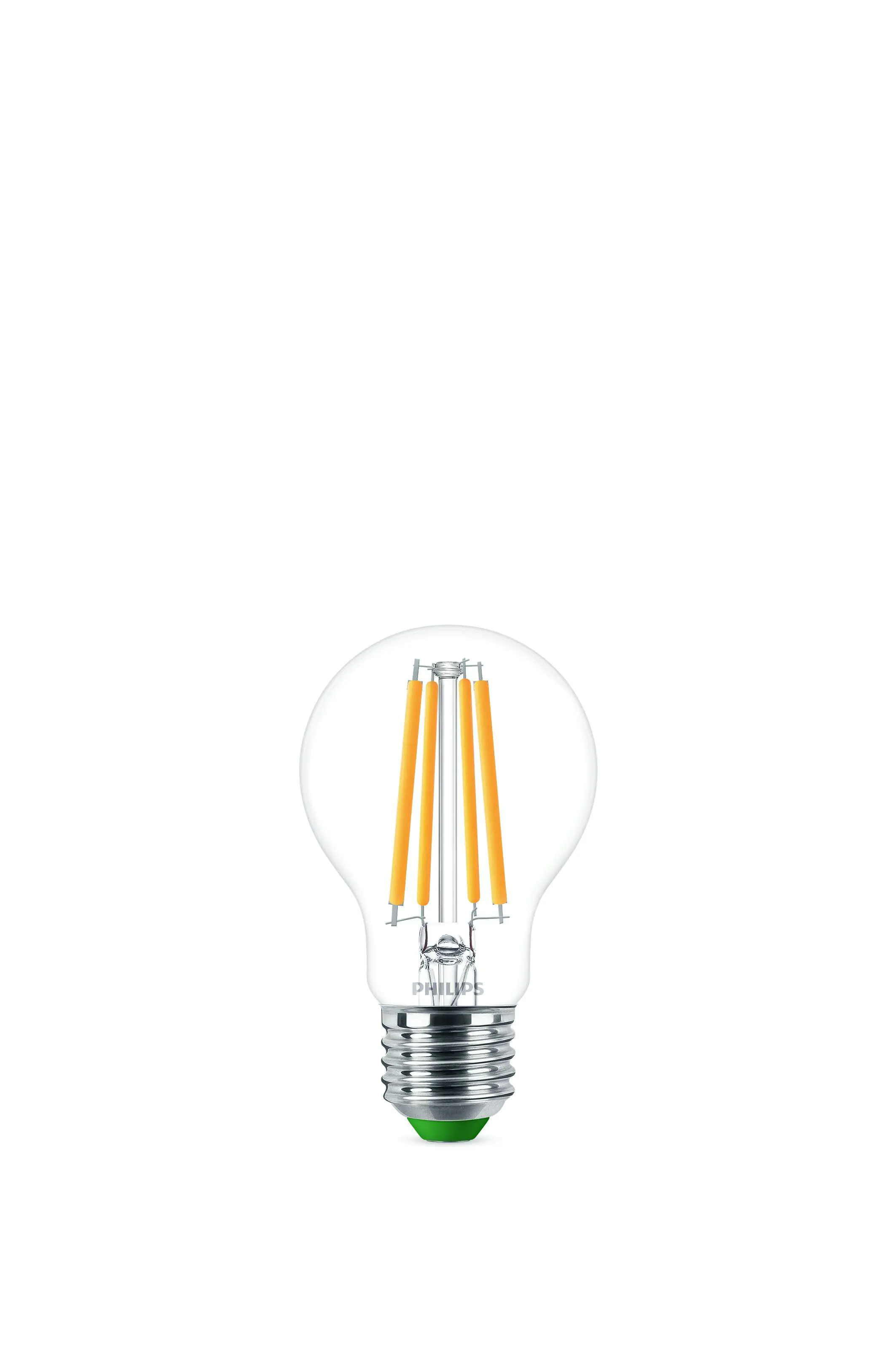 Philips LED-Leuchtmittel A60 E27 4W  klar 2er Pack