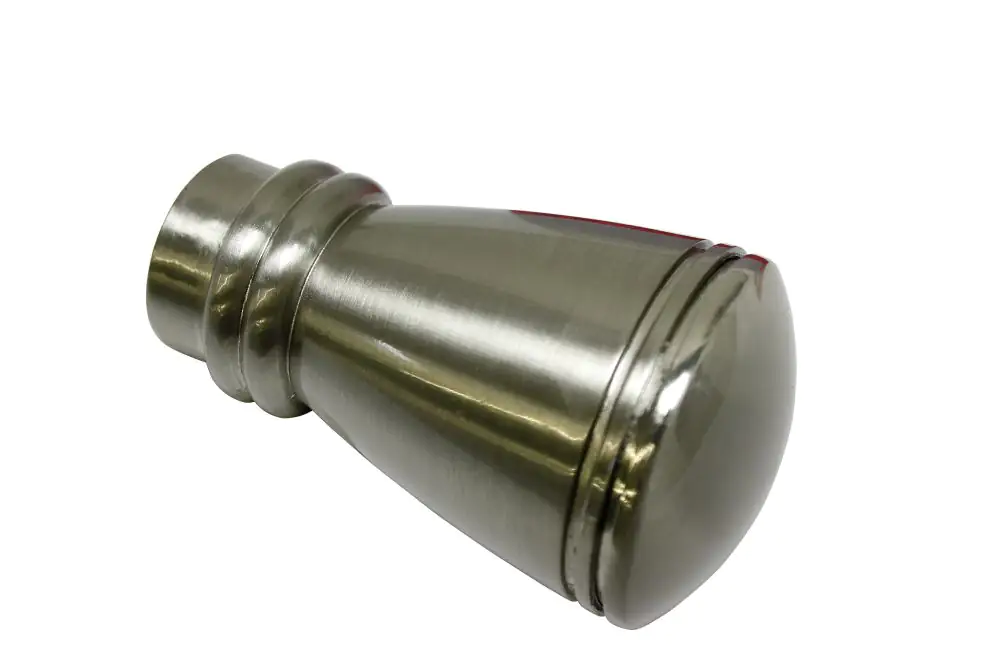 Gardinia Endknopf Siro zu Stilprogramm Chicago, Ø 20 mm edelstahl-optik