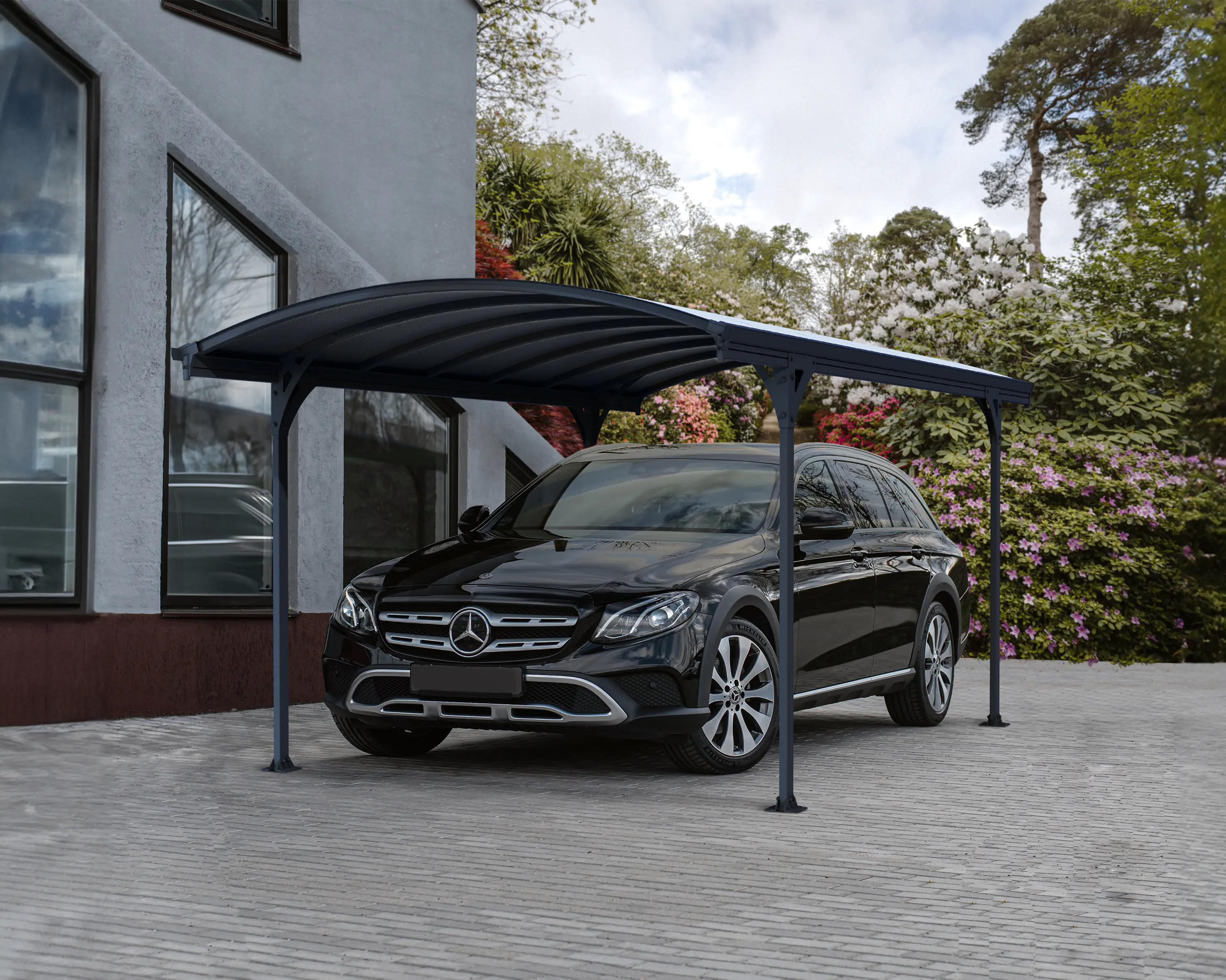 Canopia Carport Vitoria 5000 501 x 291 cm anthrazit Canopia Carport Vitoria 5000 501 x 291 cm anthrazit