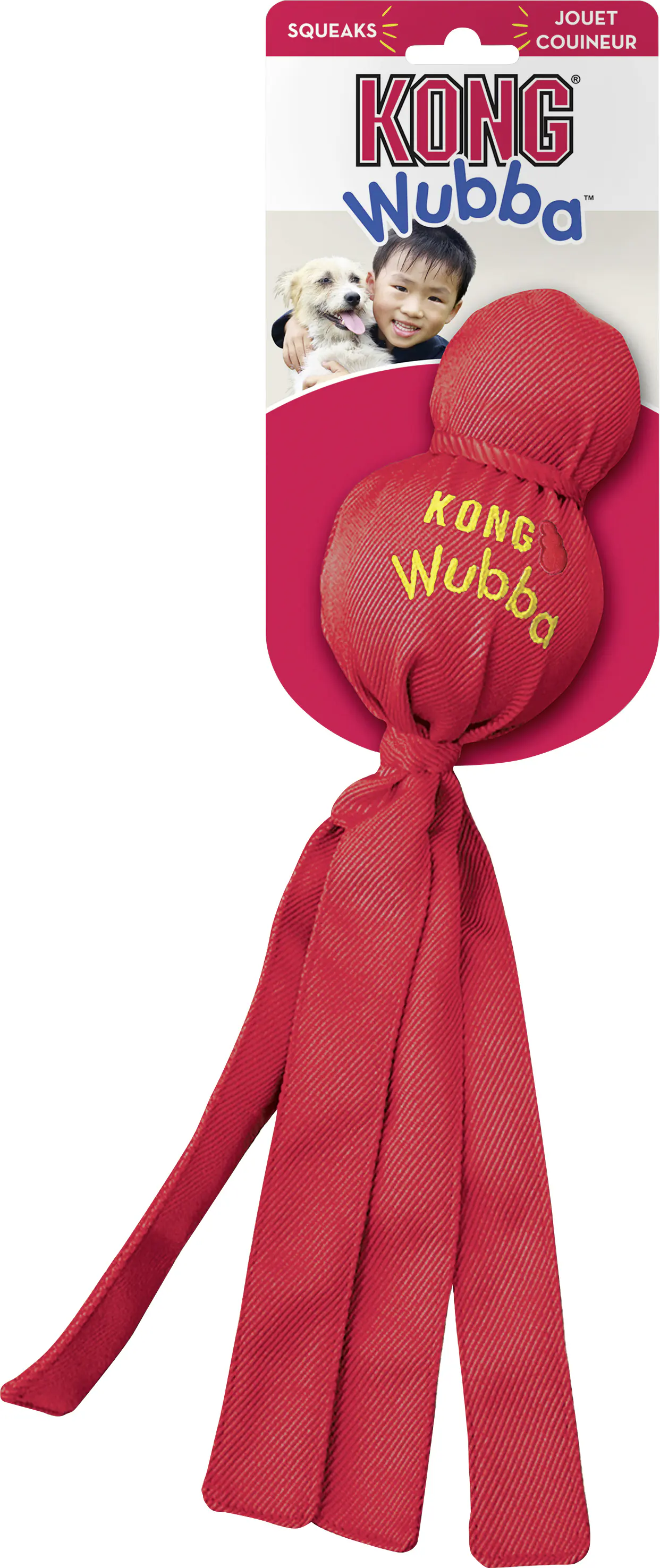 Kong Hundespielzeug Wubba Classic 23 cm farblich sortiert