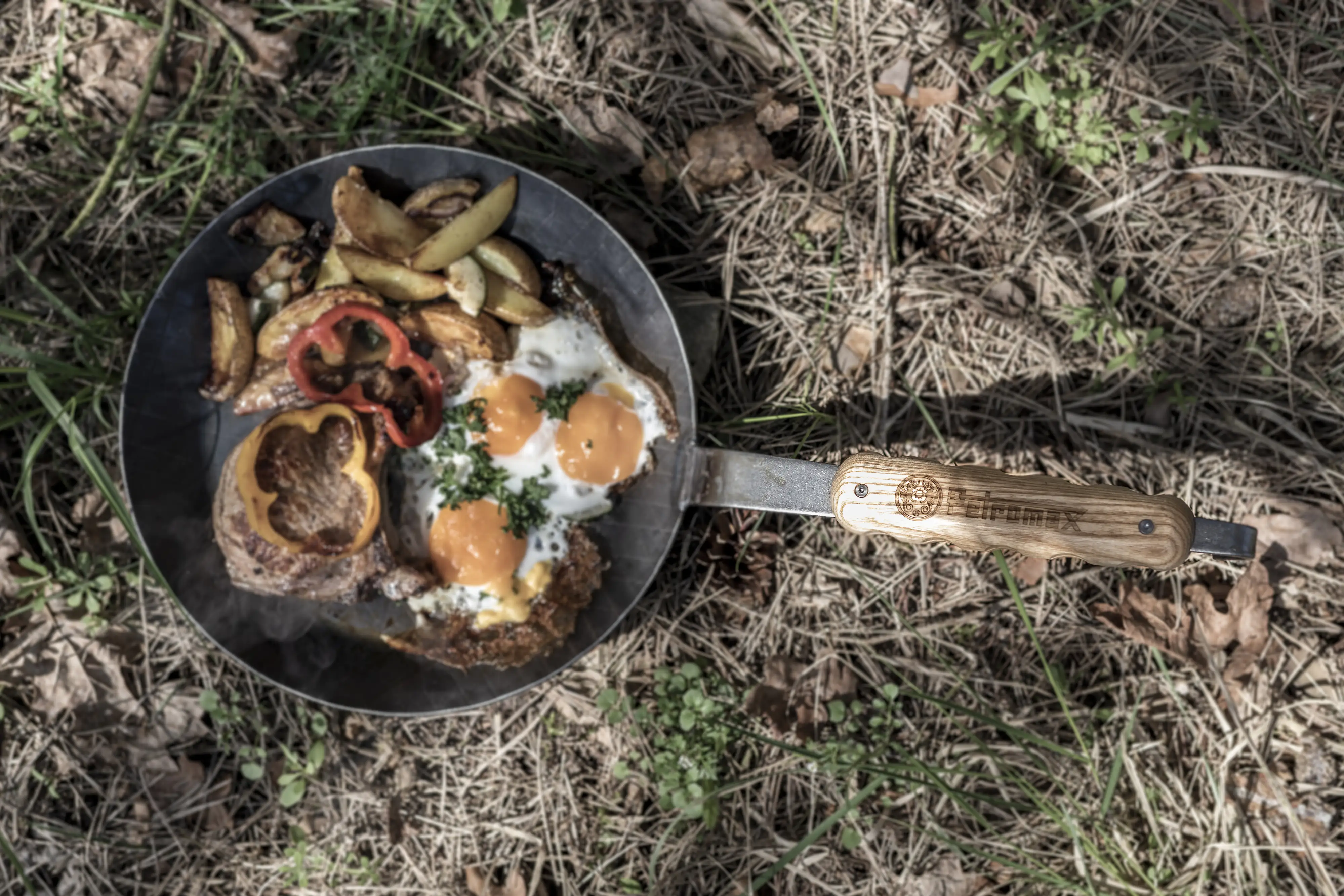 Petromax Holzgriff für schmiedeeiserne Pfanne