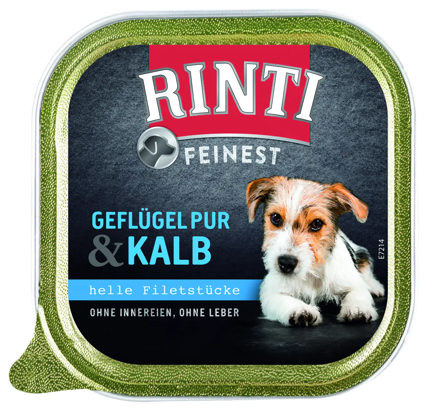 Rinti Feinest Hundenassfutter Adult 150g Geflügel pur & Kalb Rinti Feinest Hundenassfutter Adult 150g Geflügel pur & Kalb