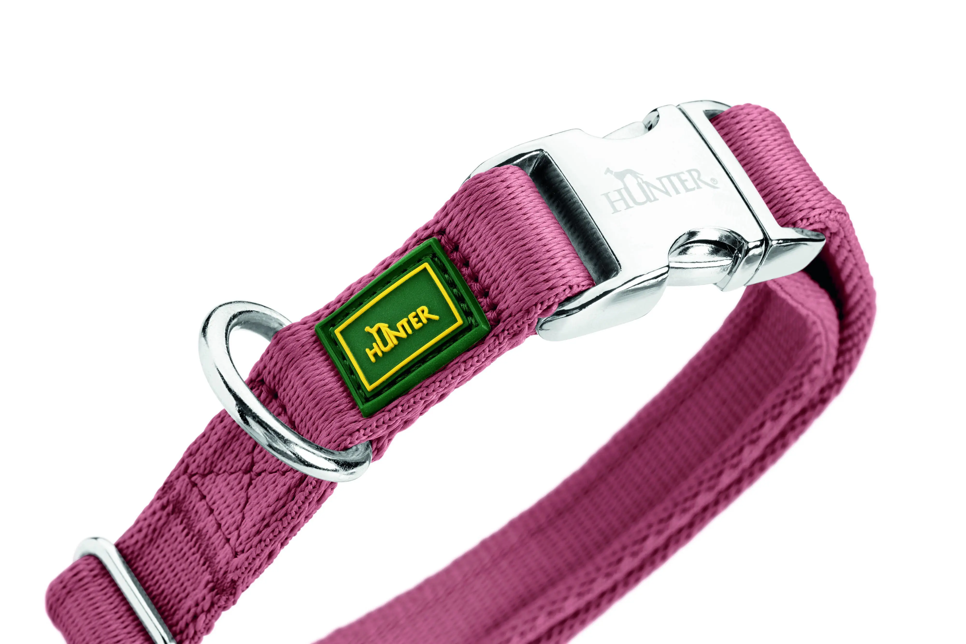 Hunter Hundehalsband Inari Alu-Strong L pastellrot