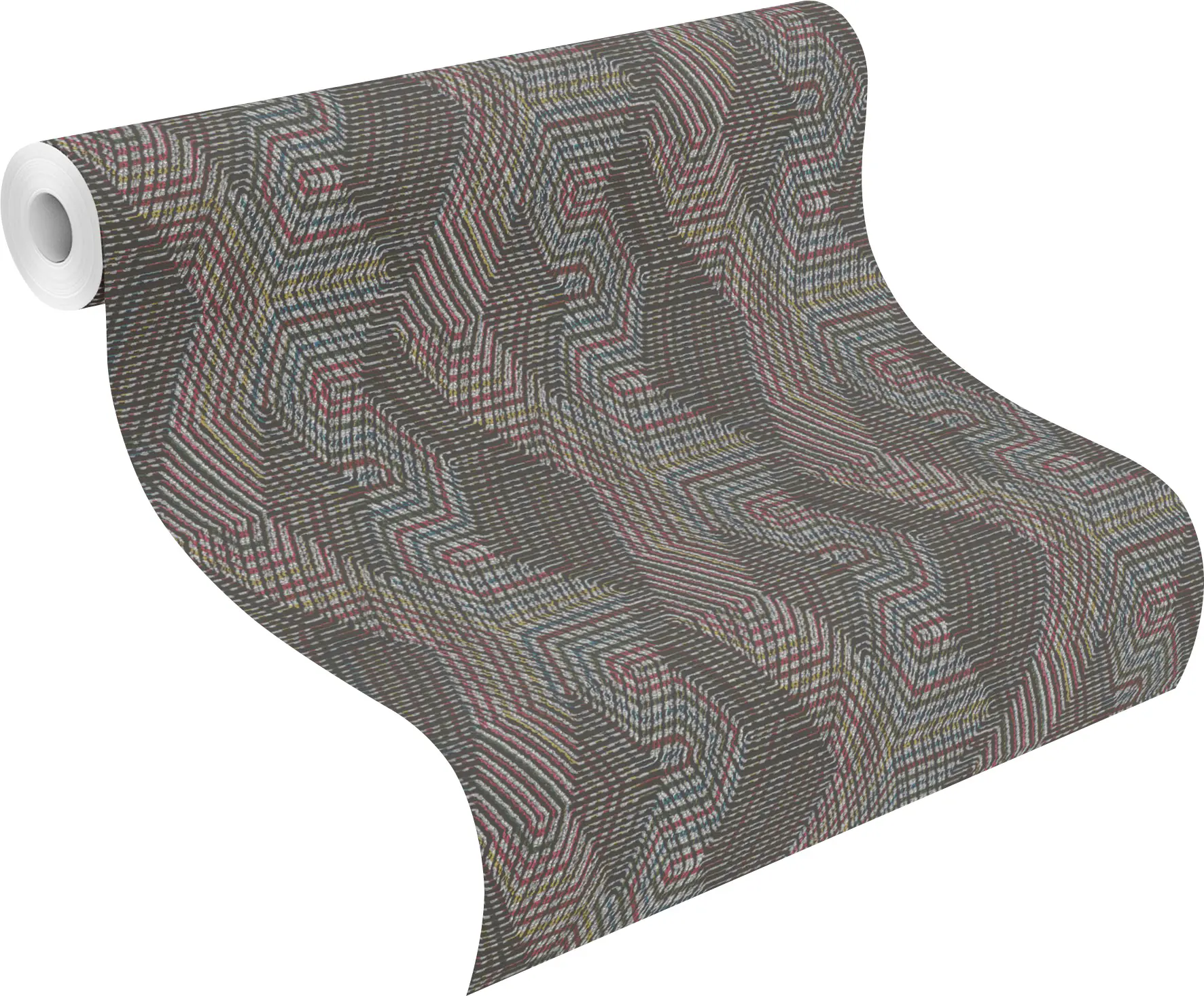 Rasch Vliestapete 751925 Rot-Dunkelrot Muster & Motive 10,05 m x 0,53 m