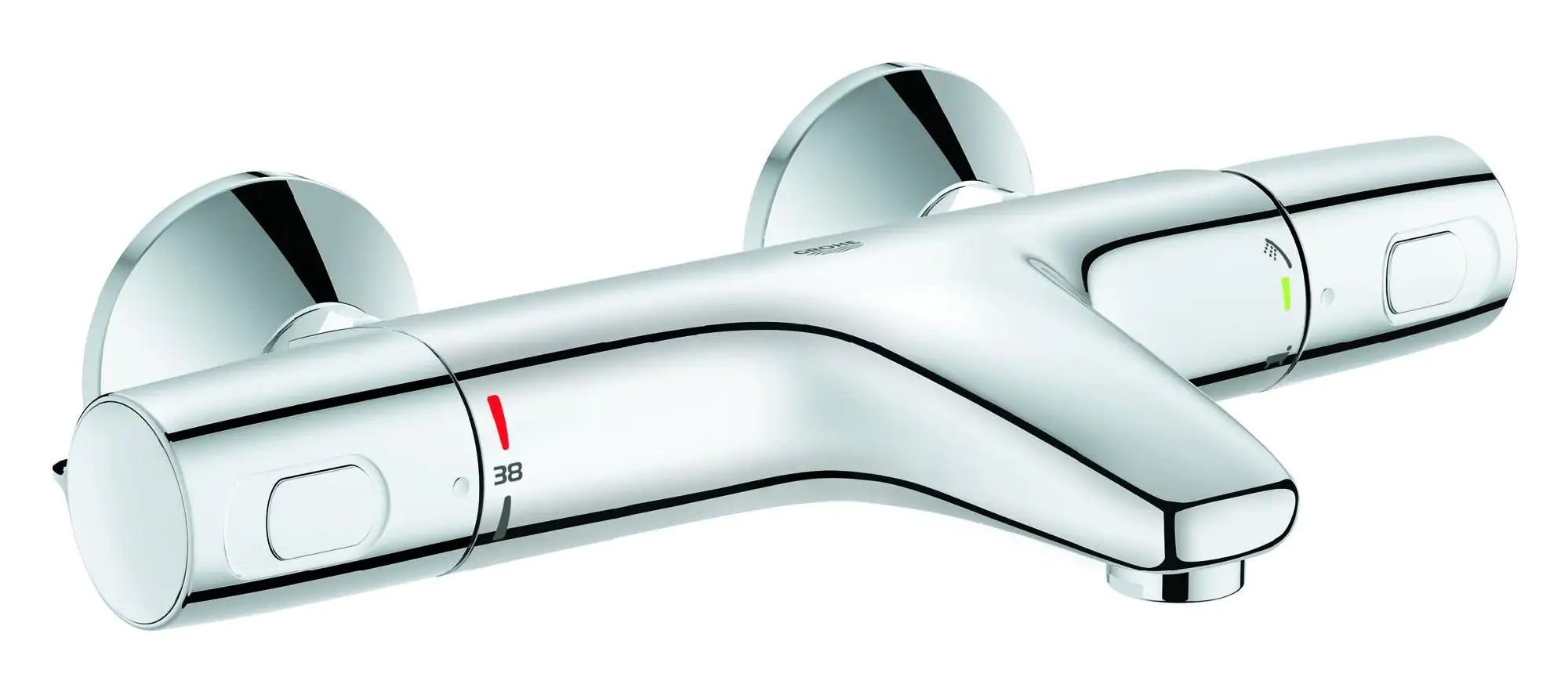Grohe Wannen-Thermostat Precision Trend New verchromt Grohe Wannen-Thermostat Precision Trend New verchromt