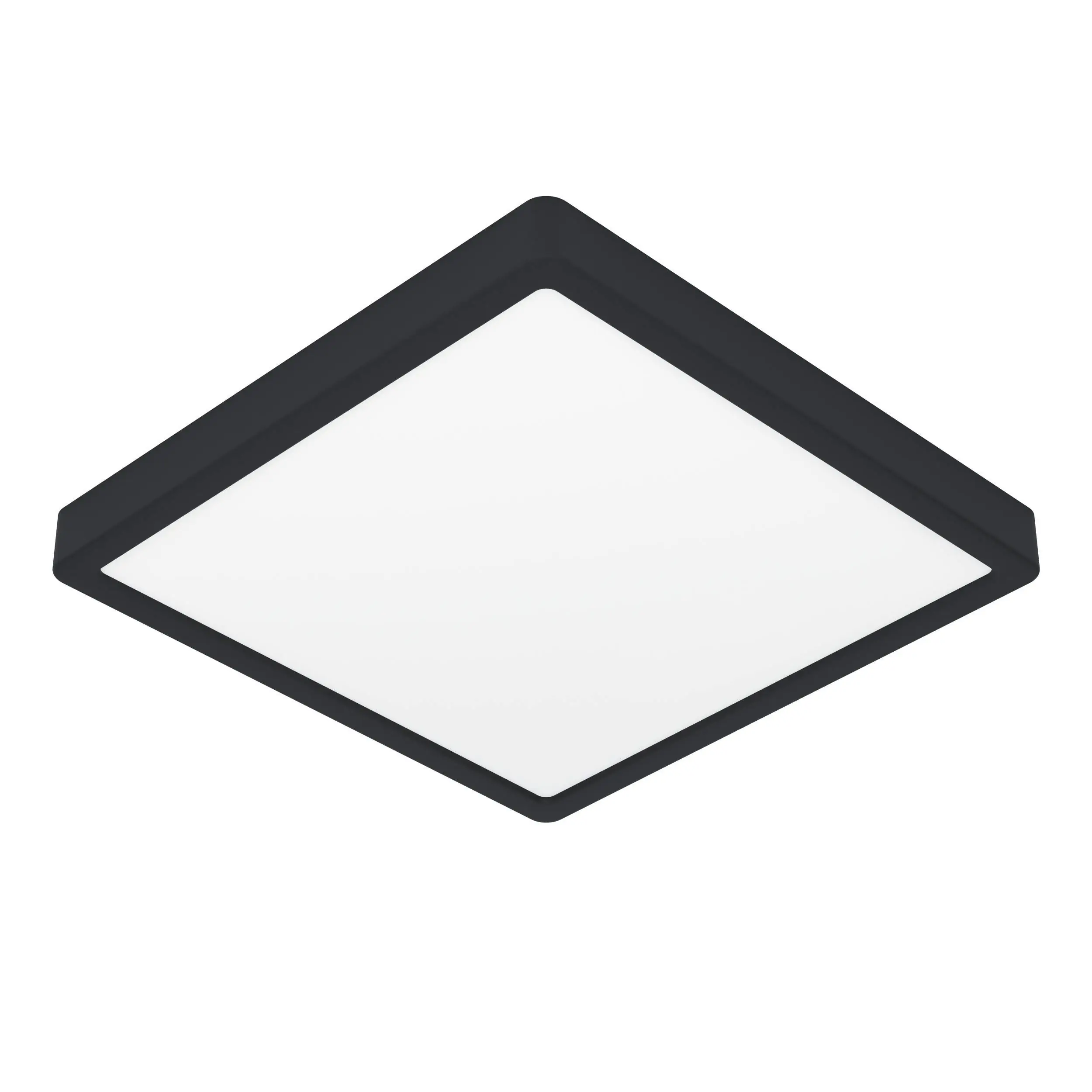 Eglo LED Deckenleuchte Fueva 6-Z schwarz 30 x 30 cm RGB dimmbar