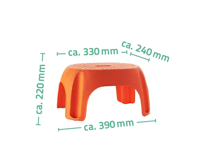 Ridder Bad-Schemel Eco orange