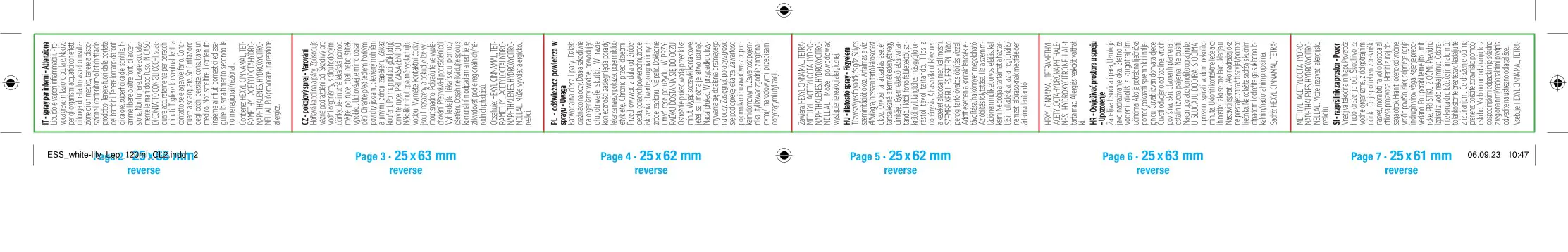 ipuro ESSENTIALS Raumspray White Lily 120 ml