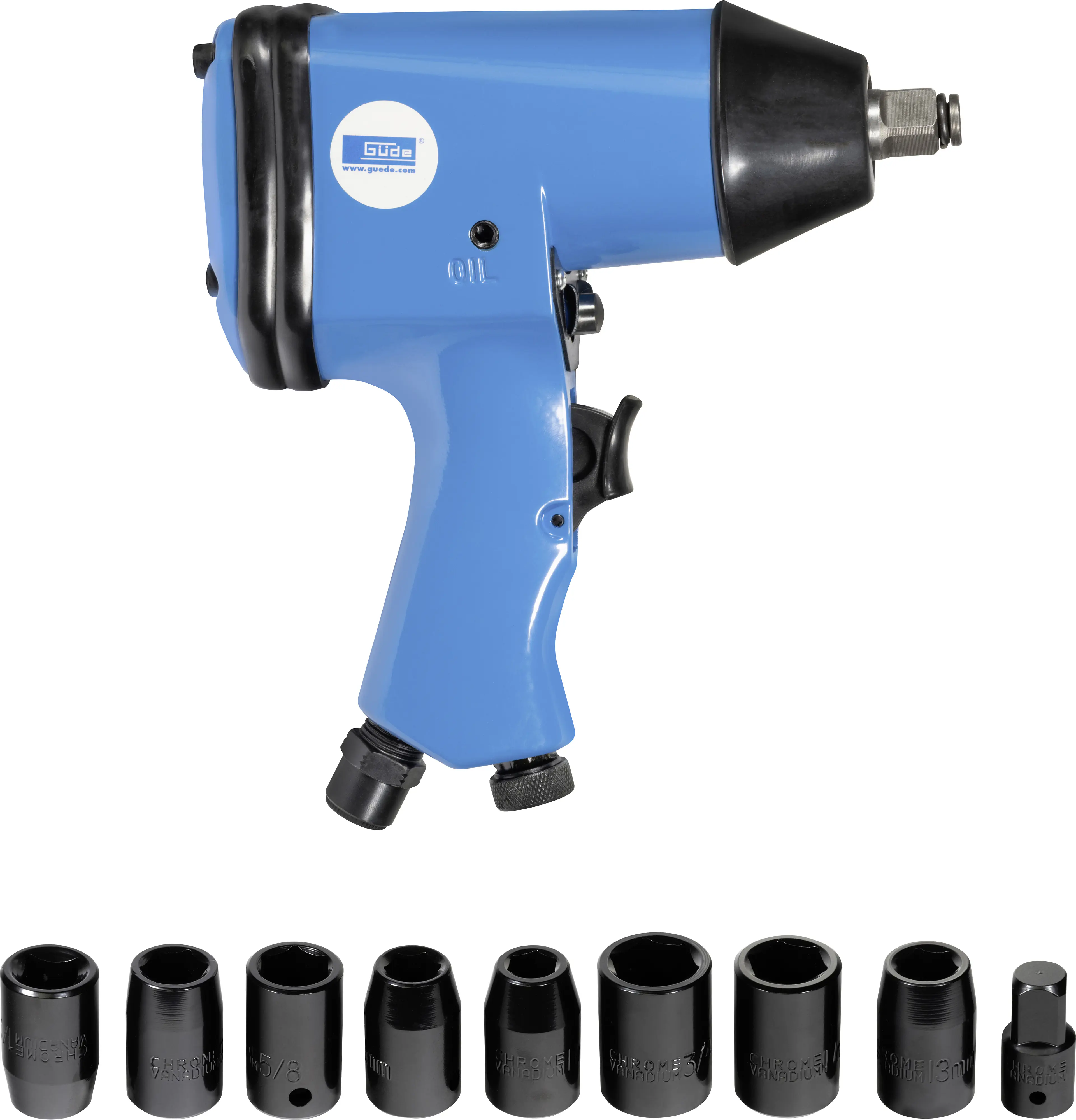 Güde Druckluftgeräte-Set 71-teilig