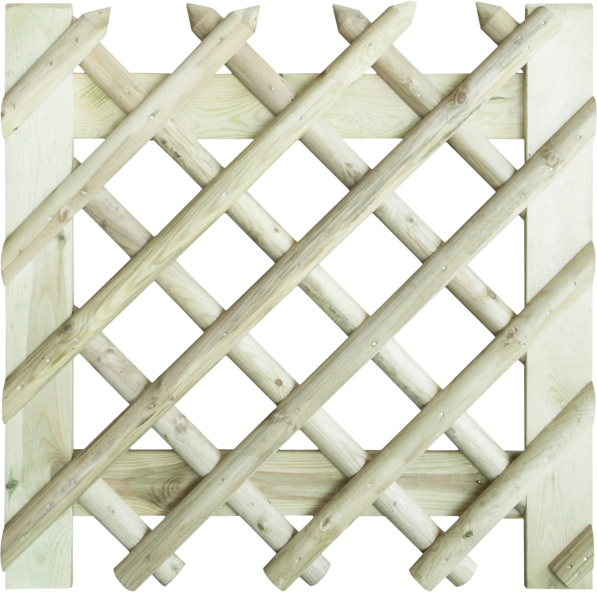 Scherenzauntor 100 x 100 cm, kesseldruckimprägniert