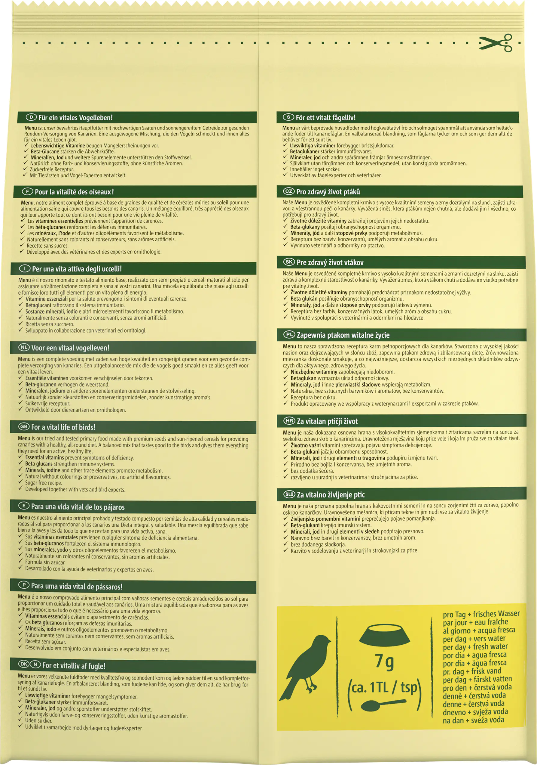 Vitakraft Premium Menü 3 kg