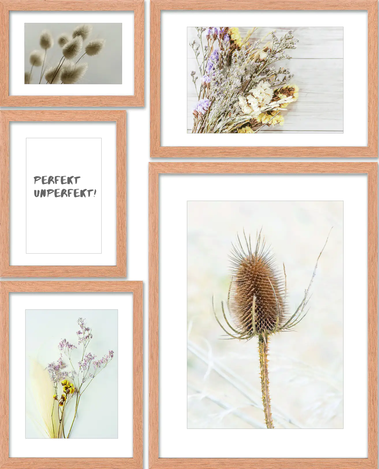 Bilderrahmen Collage Country 53x65 cm 5-teilig Bilderrahmen Collage Country 53x65 cm 5-teilig