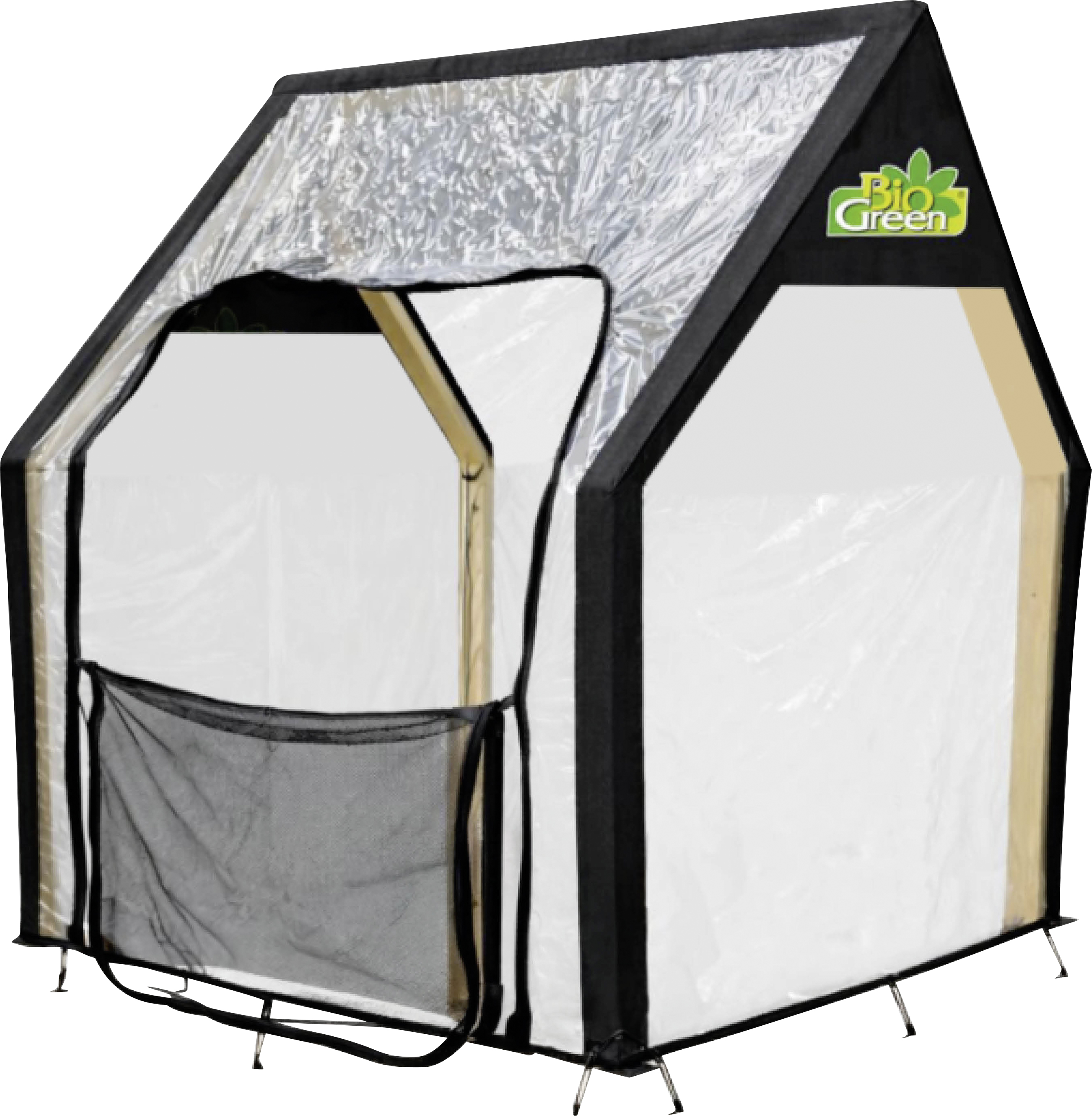 BioGreen Hochbeet Gewächshaus 75 x 75 cm