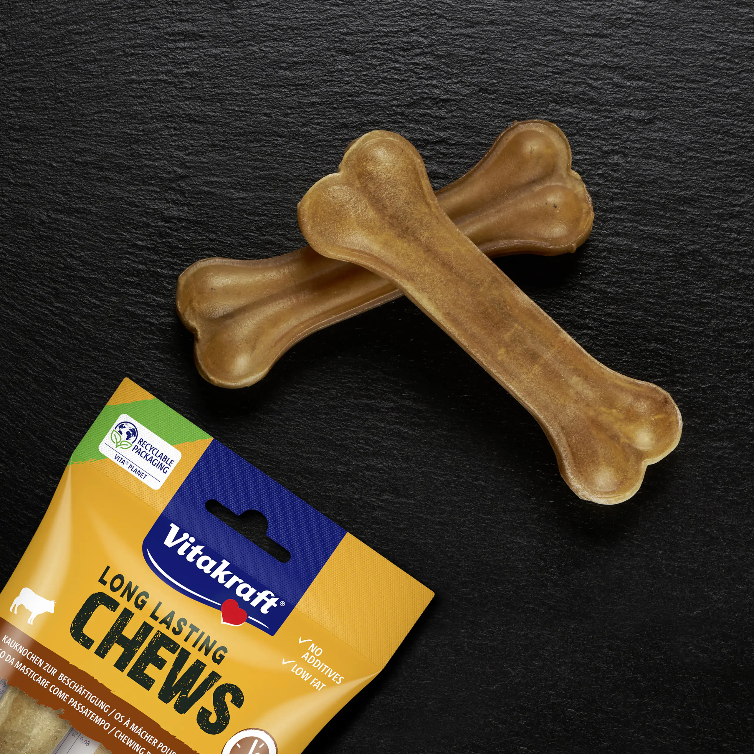 Vitakraft Hundeleckerli Kauknochen 125 g Rind