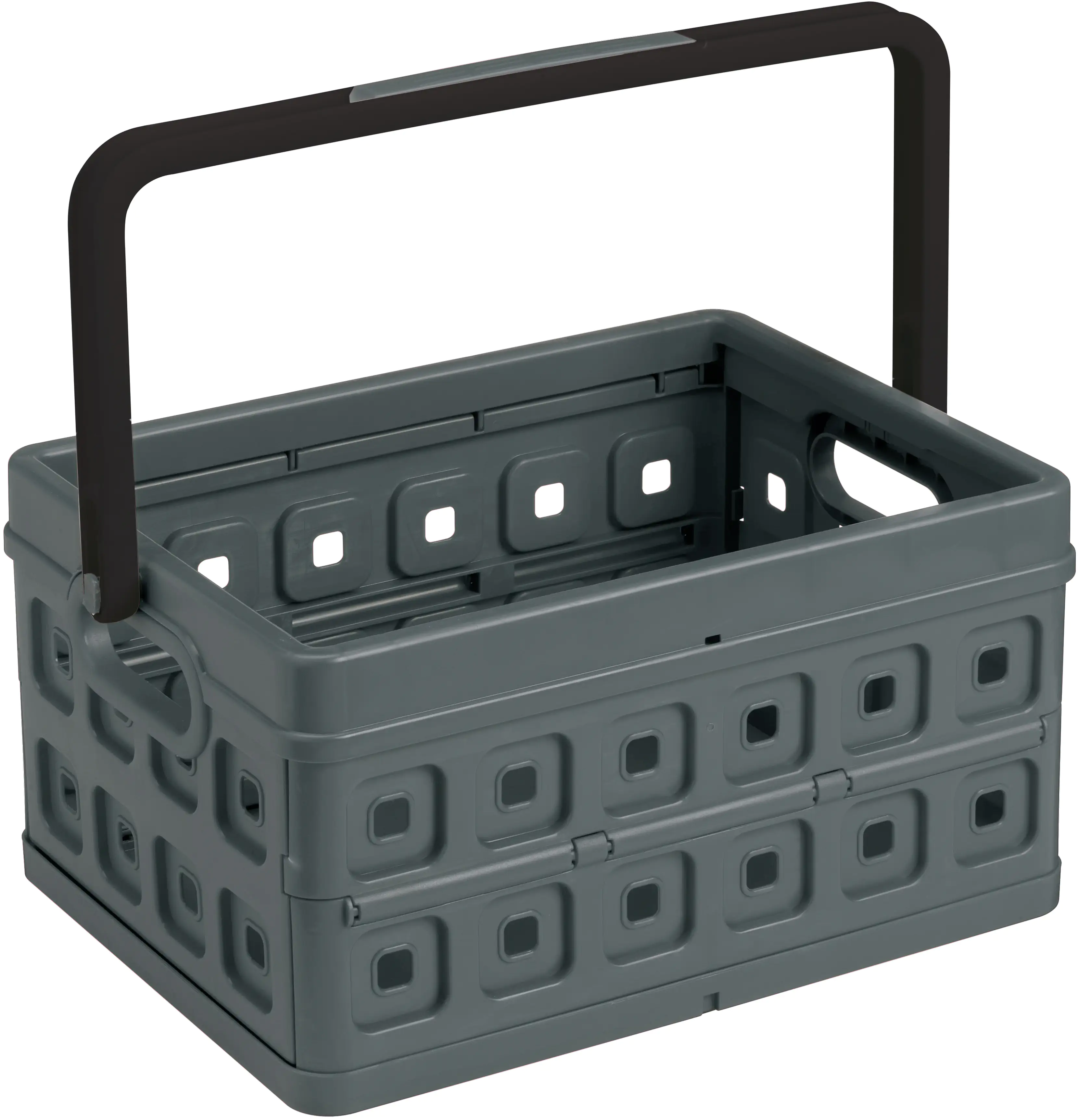 Sunware Klappbox Square 24L anthrazit 43,5 x 31 x 21,3 cm Sunware Klappbox Square 24L anthrazit 43,5 x 31 x 21,3 cm