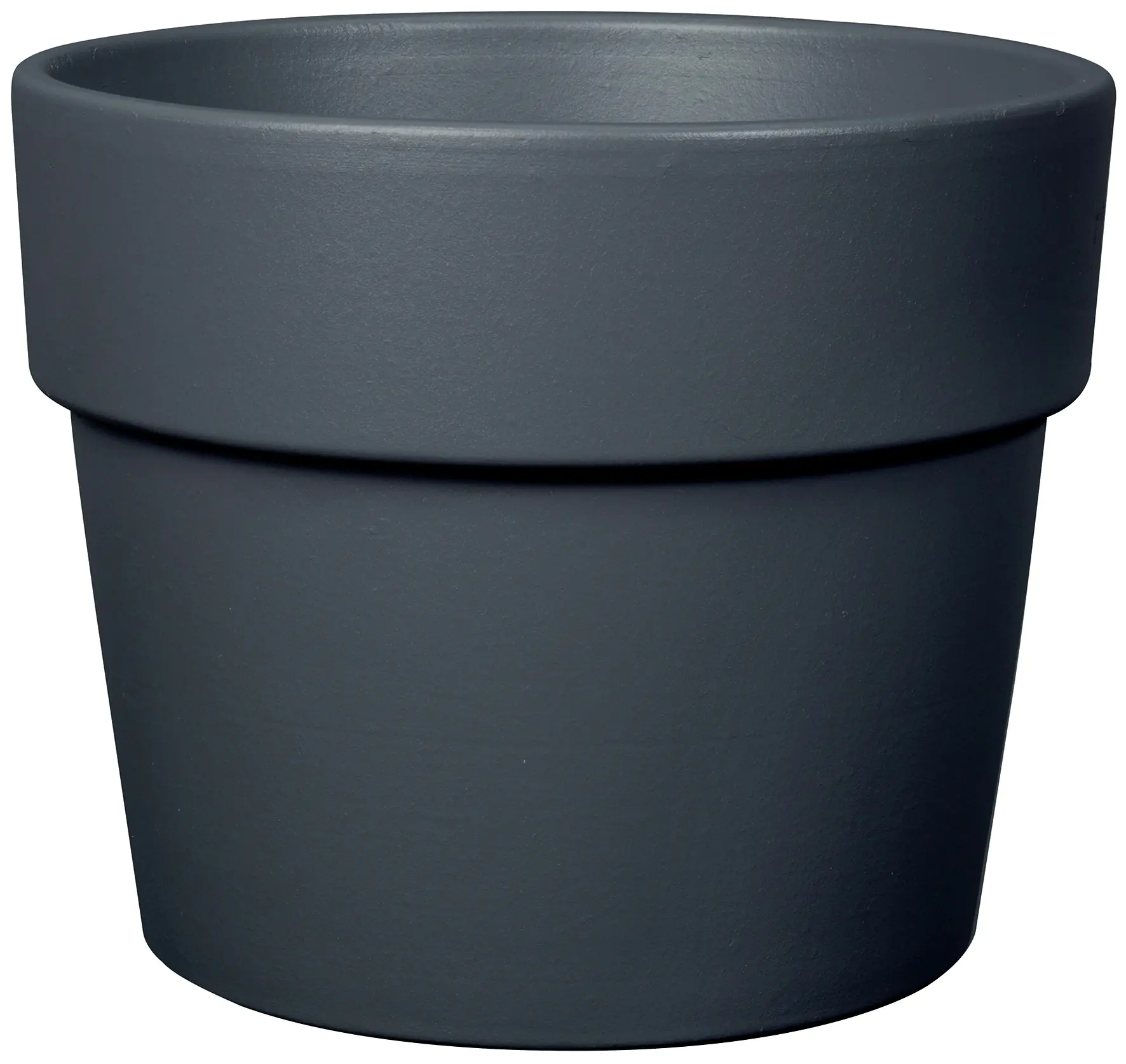 Bigband Pflanztopf Perfetto Perfetto Ø 39 cm Terrakotta anthrazit