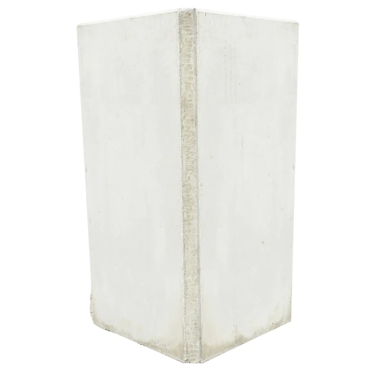 EHL L-Stein Ecke Beton 50 x 50 x 105 cm 2-teilig grau