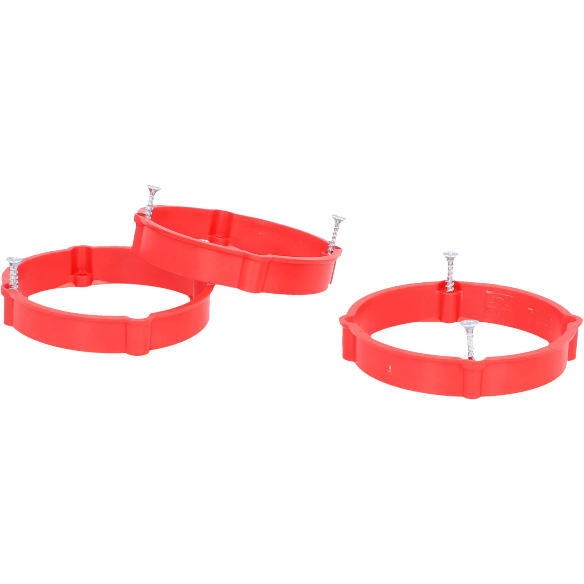 Putzausgleichring 60mm H12mm rot 3x Putzausgleichring 60mm H12mm rot 3x