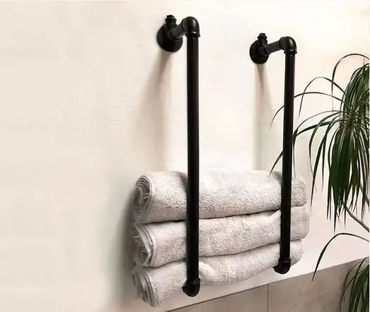 DIY Handtuchhalter im Industriedesign Set zum Selberbauen DIY Handtuchhalter im Industriedesign Set zum Selberbauen