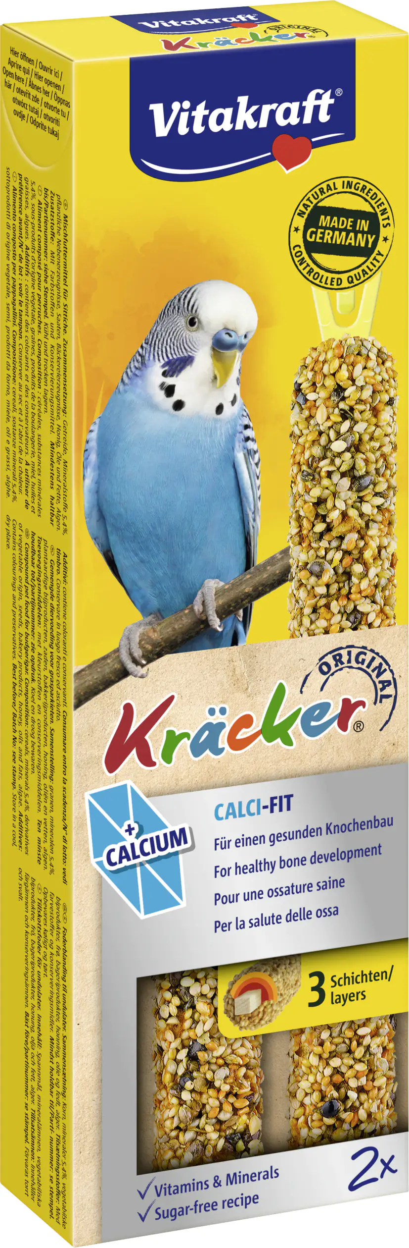Vitakraft Kräcker® Calci Fit 2 Stück / 60 g