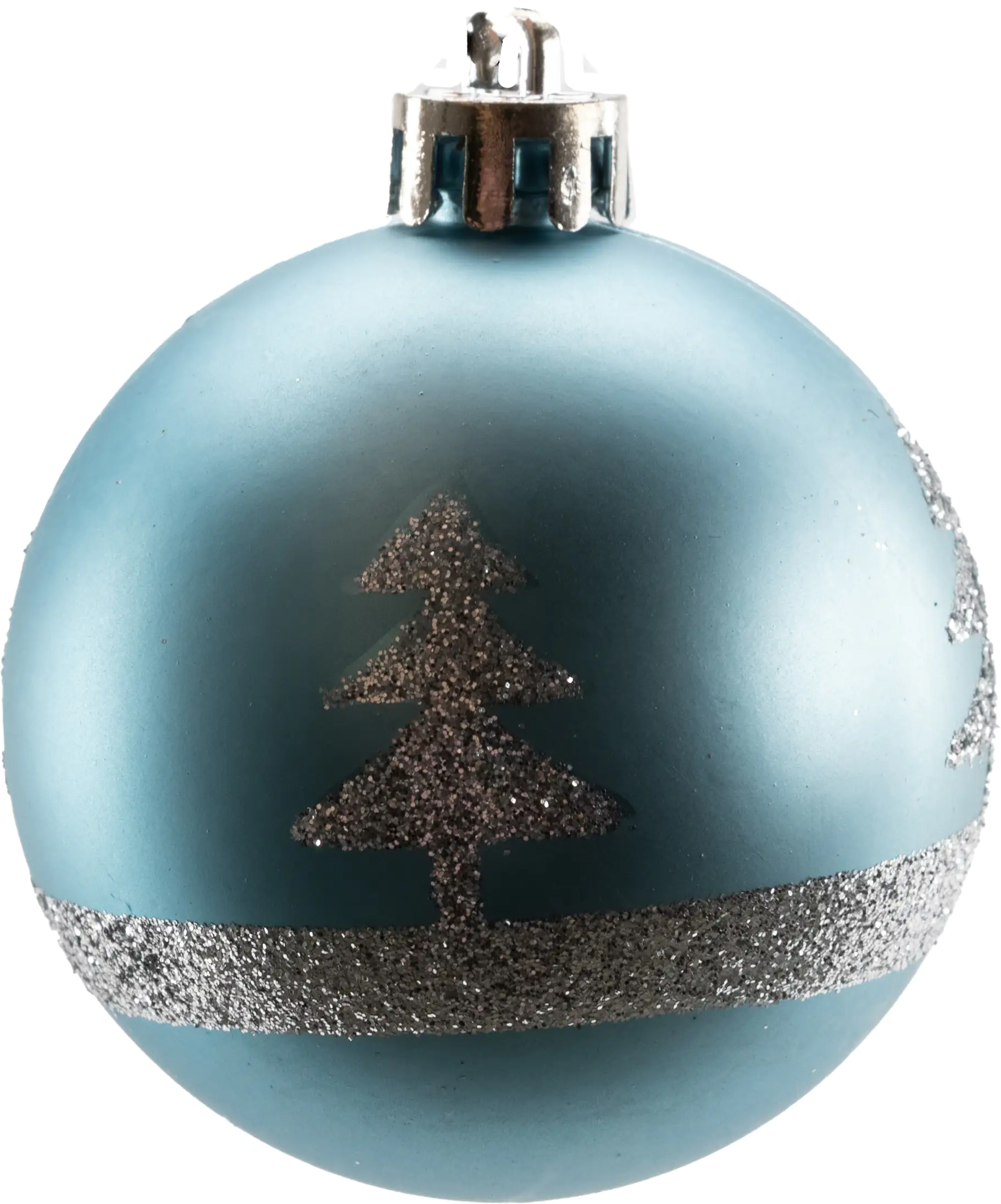 TrendLine Weihnachtskugeln bruchfest, langlebig Ø 6 cm dämmerungsblau 6 Stück