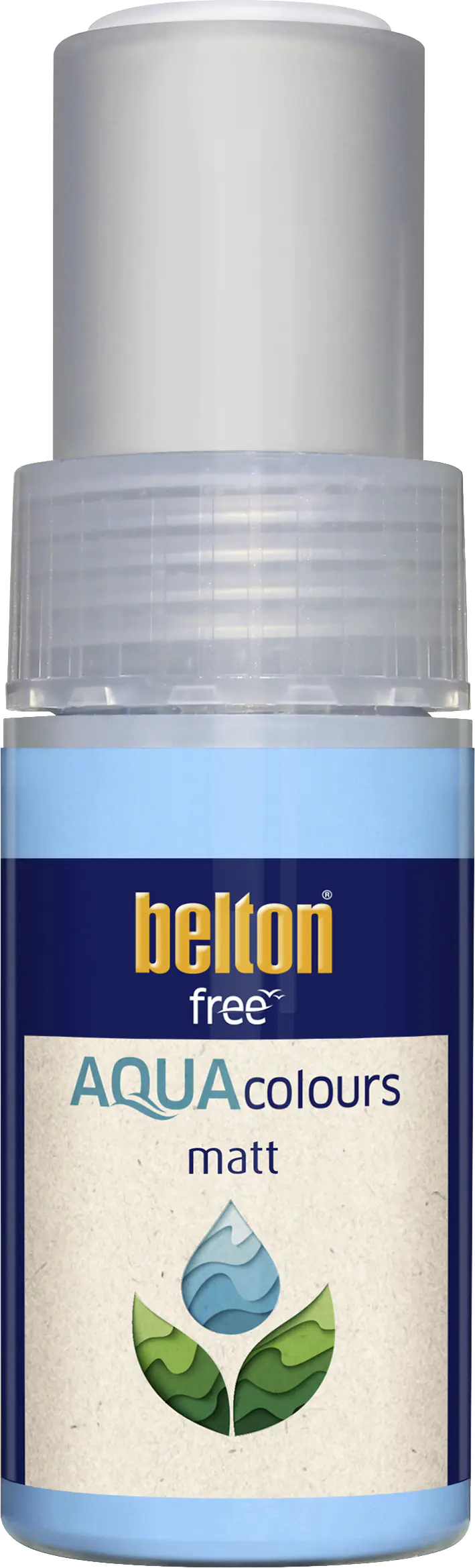 belton free Lackstift AQUAcolours 9 ml reinweiß matt